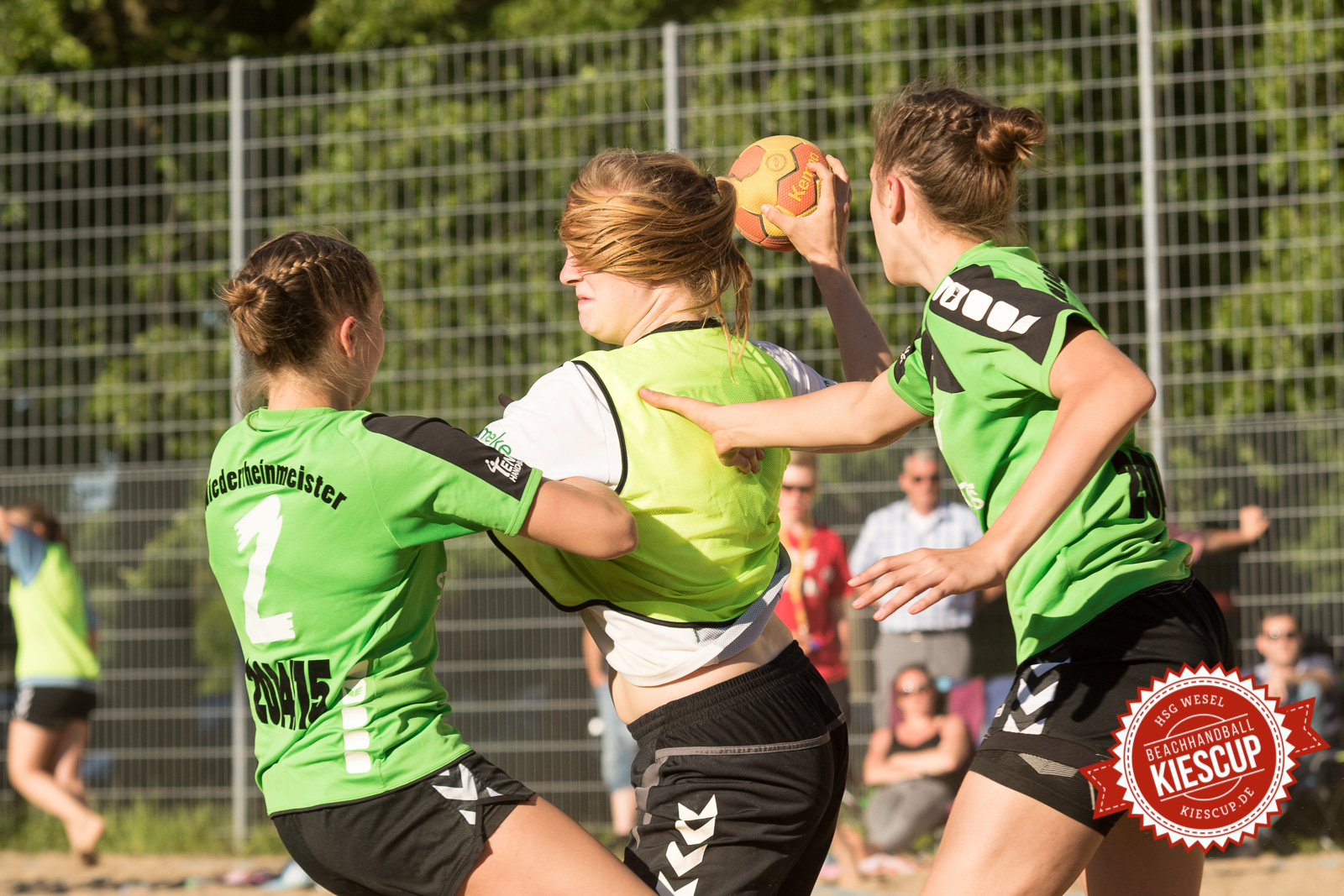 Beachhandball Jugend-Turnier Wesel Kiescup 2015 / Samstag