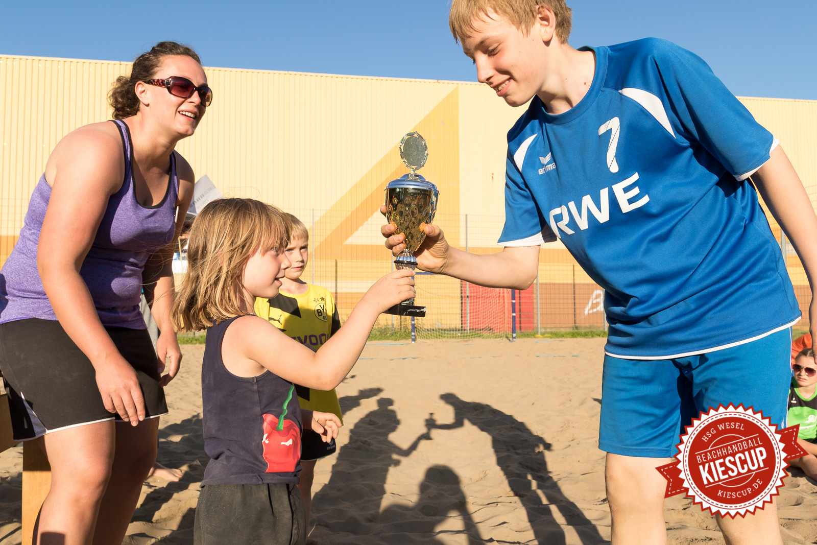 Beachhandball Jugend-Turnier Wesel Kiescup 2015 / Samstag