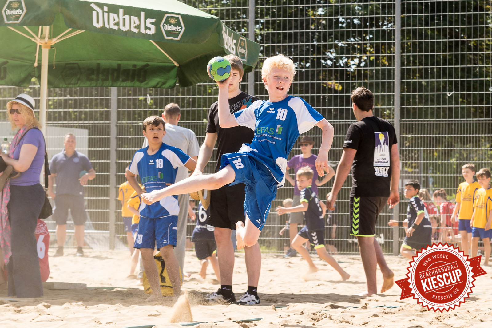 Beachhandball Jugend-Turnier Wesel Kiescup 2015 / Sonntag