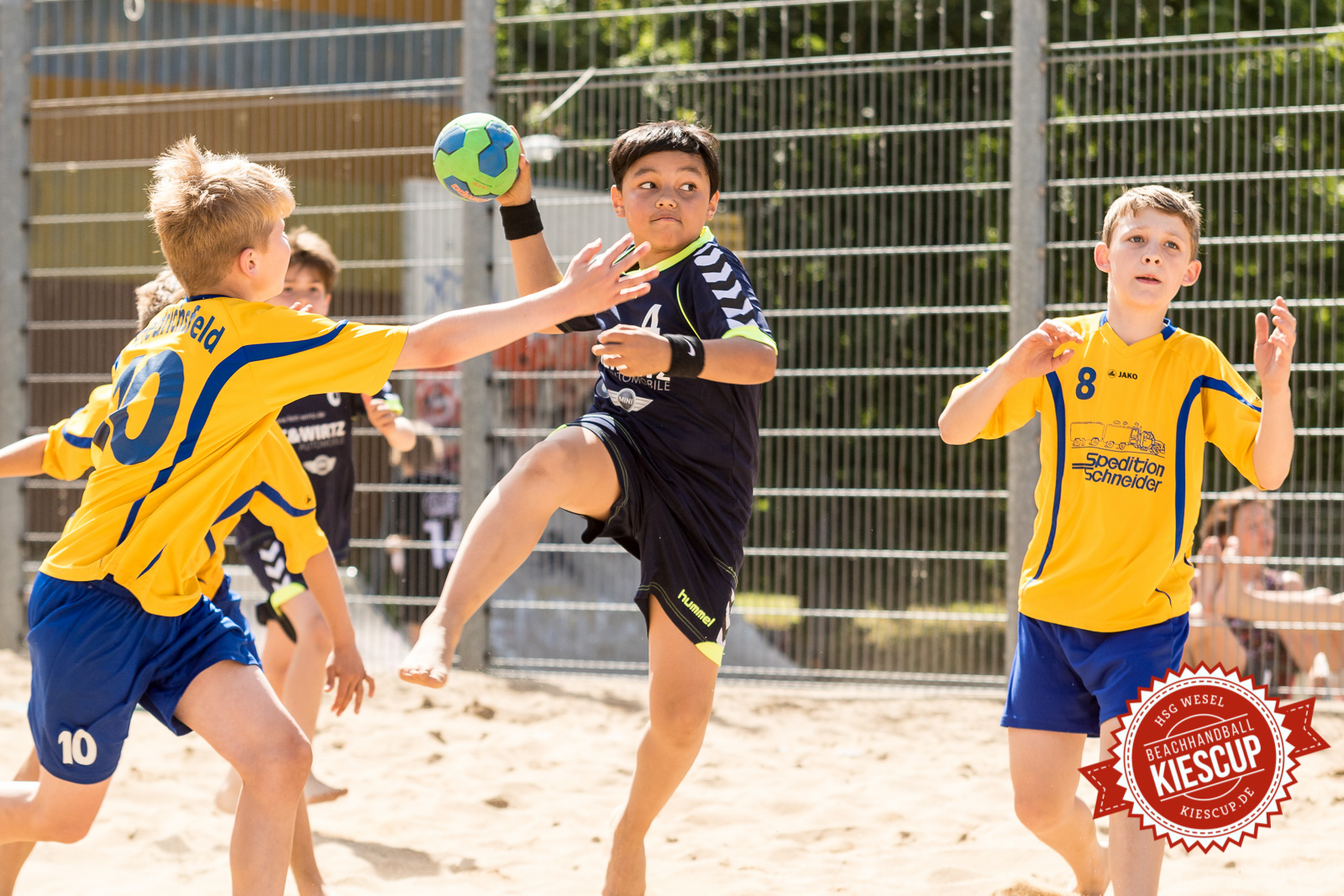 Beachhandball Jugend-Turnier Wesel Kiescup 2015 / Sonntag