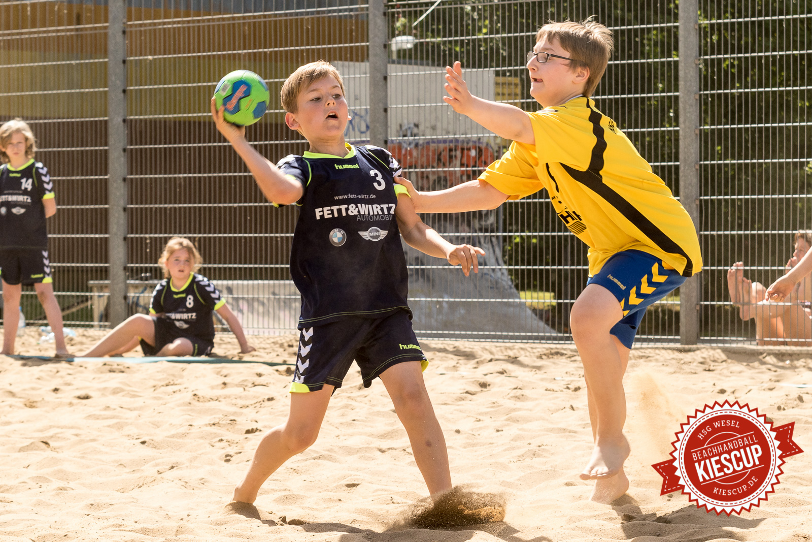 Beachhandball Jugend-Turnier Wesel Kiescup 2015 / Sonntag