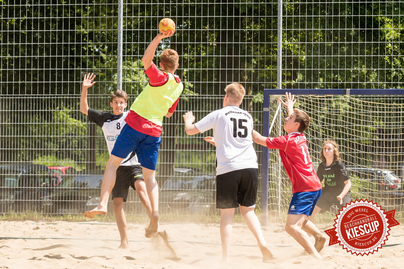 Beachhandball Jugend-Turnier Wesel Kiescup 2015 / Sonntag
