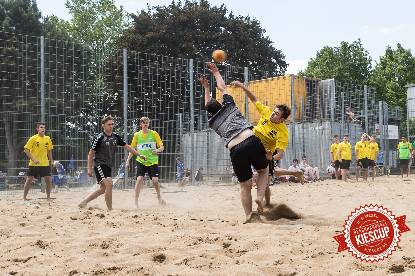 Beachhandball Jugend-Turnier Wesel Kiescup 2015 / Sonntag
