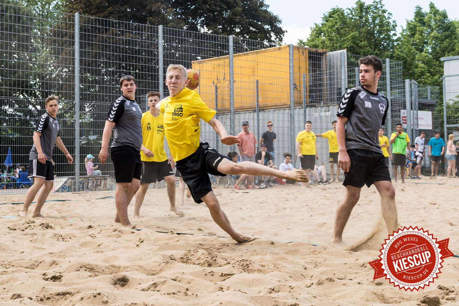 Beachhandball Jugend-Turnier Wesel Kiescup 2015 / Sonntag