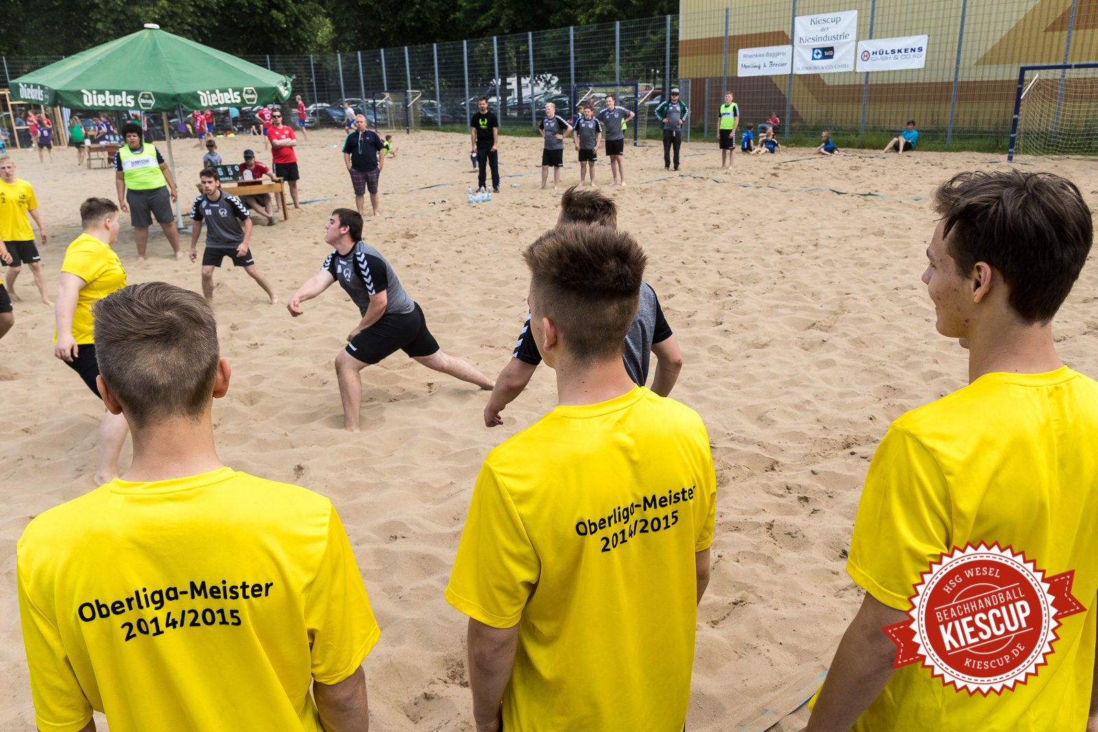 Beachhandball Jugend-Turnier Wesel Kiescup 2015 / Sonntag