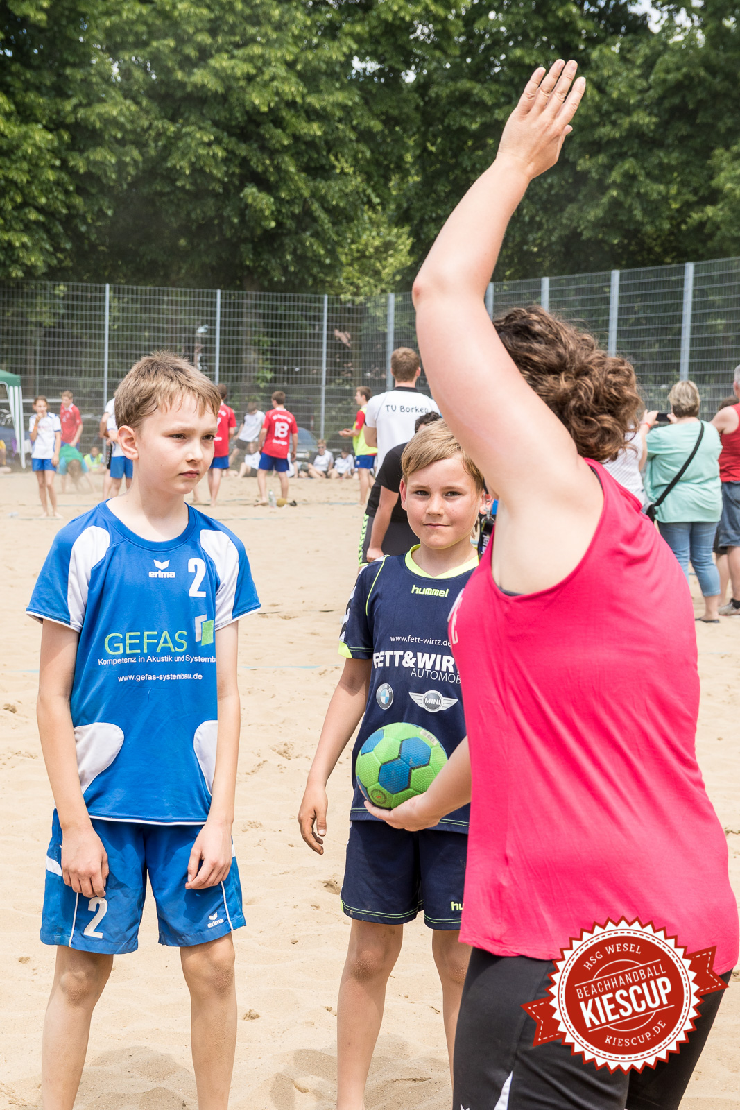 Beachhandball Jugend-Turnier Wesel Kiescup 2015 / Sonntag