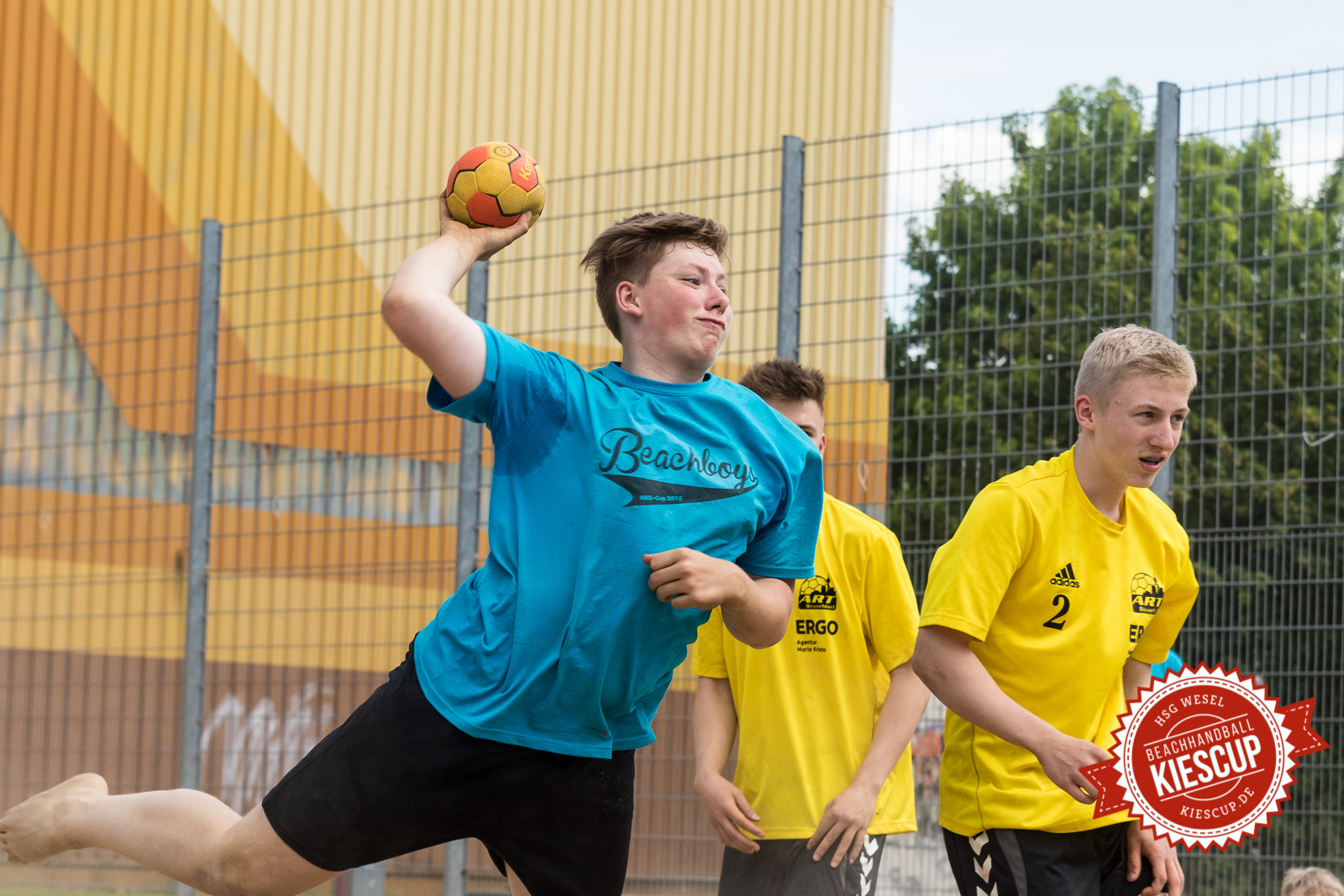 Beachhandball Jugend-Turnier Wesel Kiescup 2015 / Sonntag
