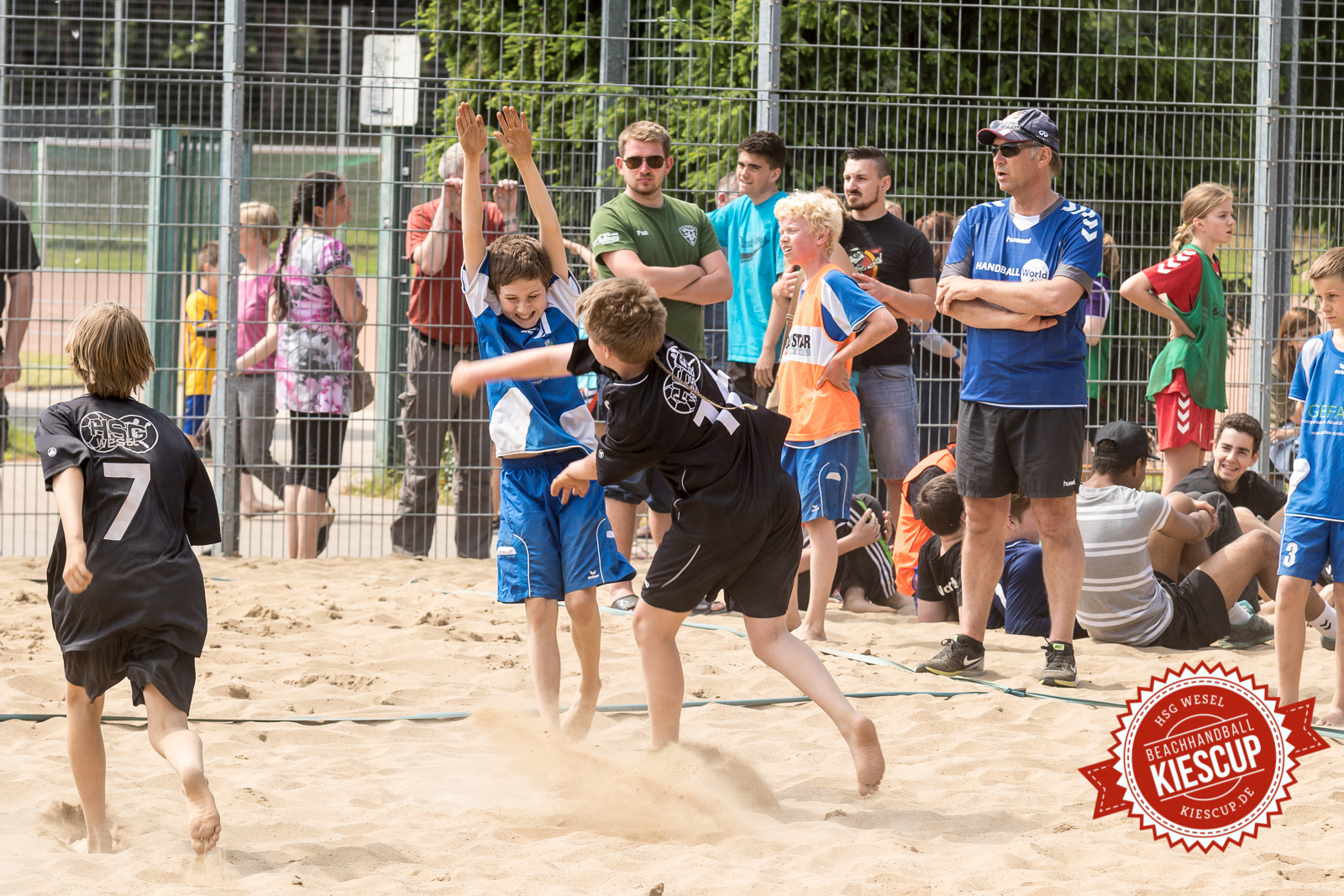 Beachhandball Jugend-Turnier Wesel Kiescup 2015 / Sonntag