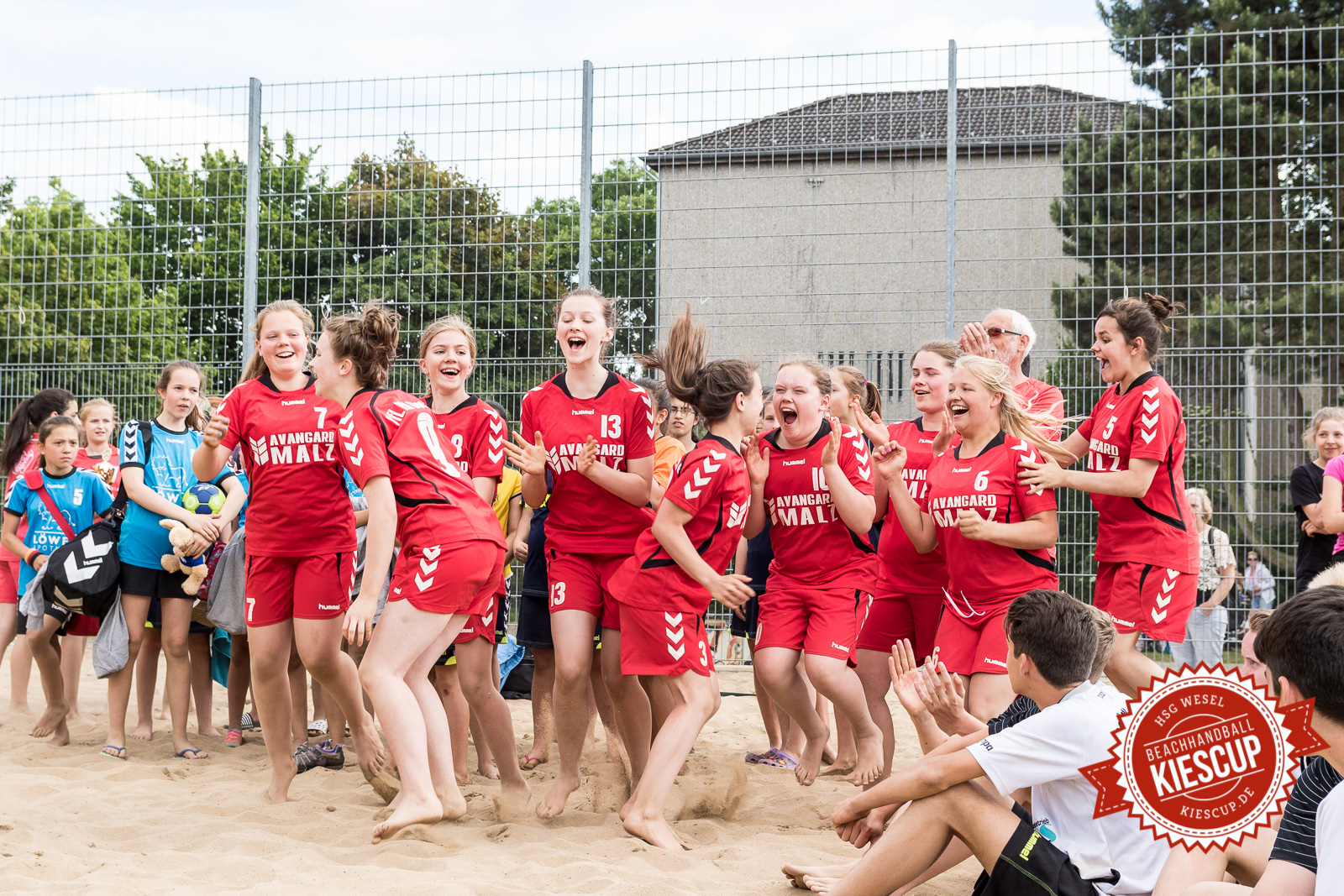 Beachhandball Jugend-Turnier Wesel Kiescup 2015 / Sonntag