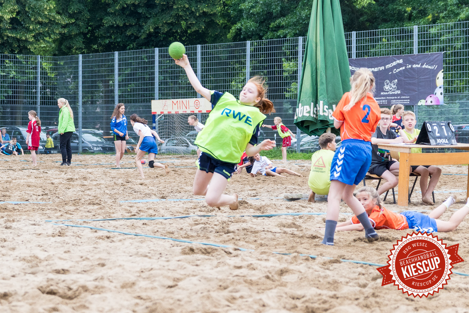 Jugend-Beachhandball - 10. Kiescup 2016 Samstag