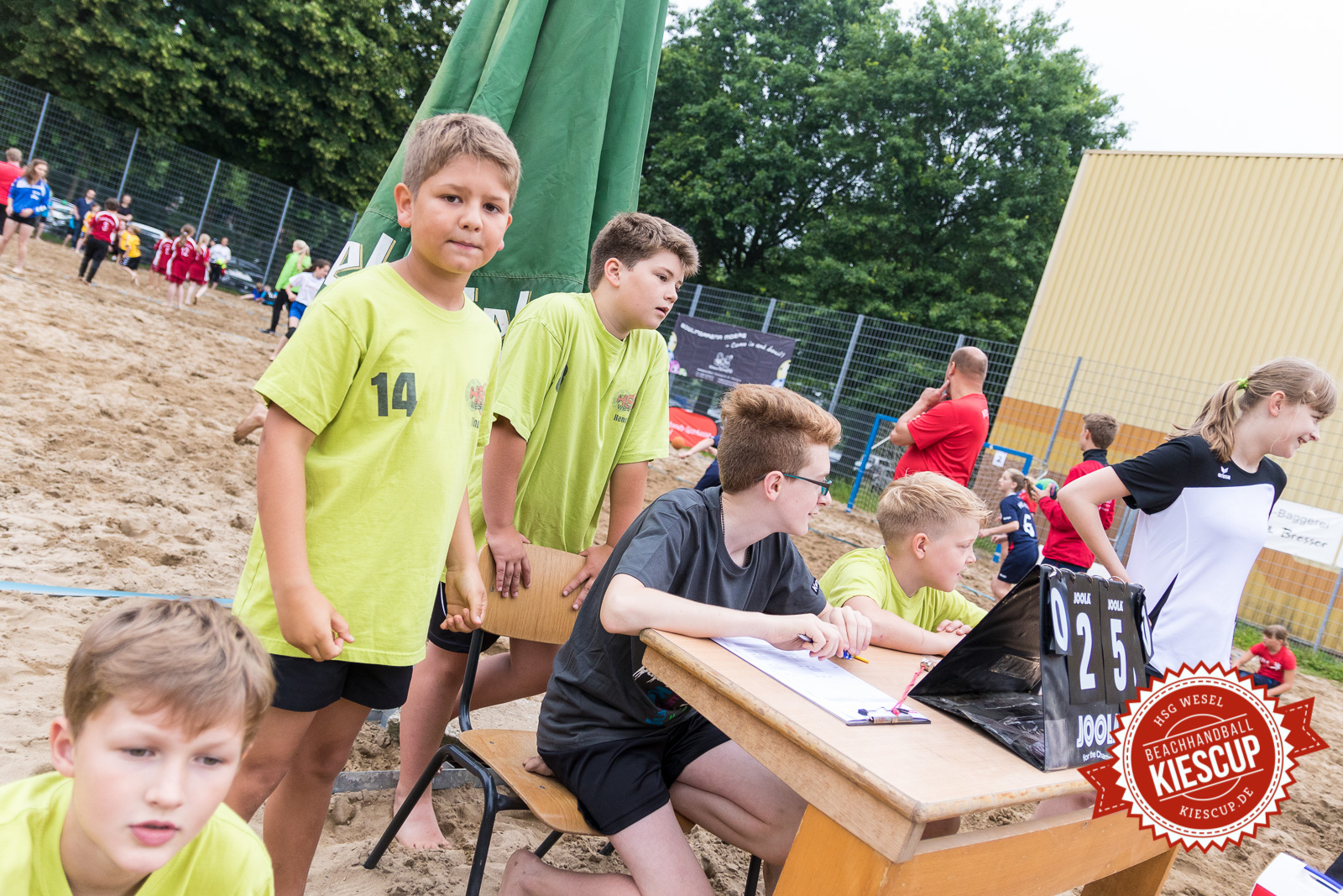 Jugend-Beachhandball - 10. Kiescup 2016 Samstag