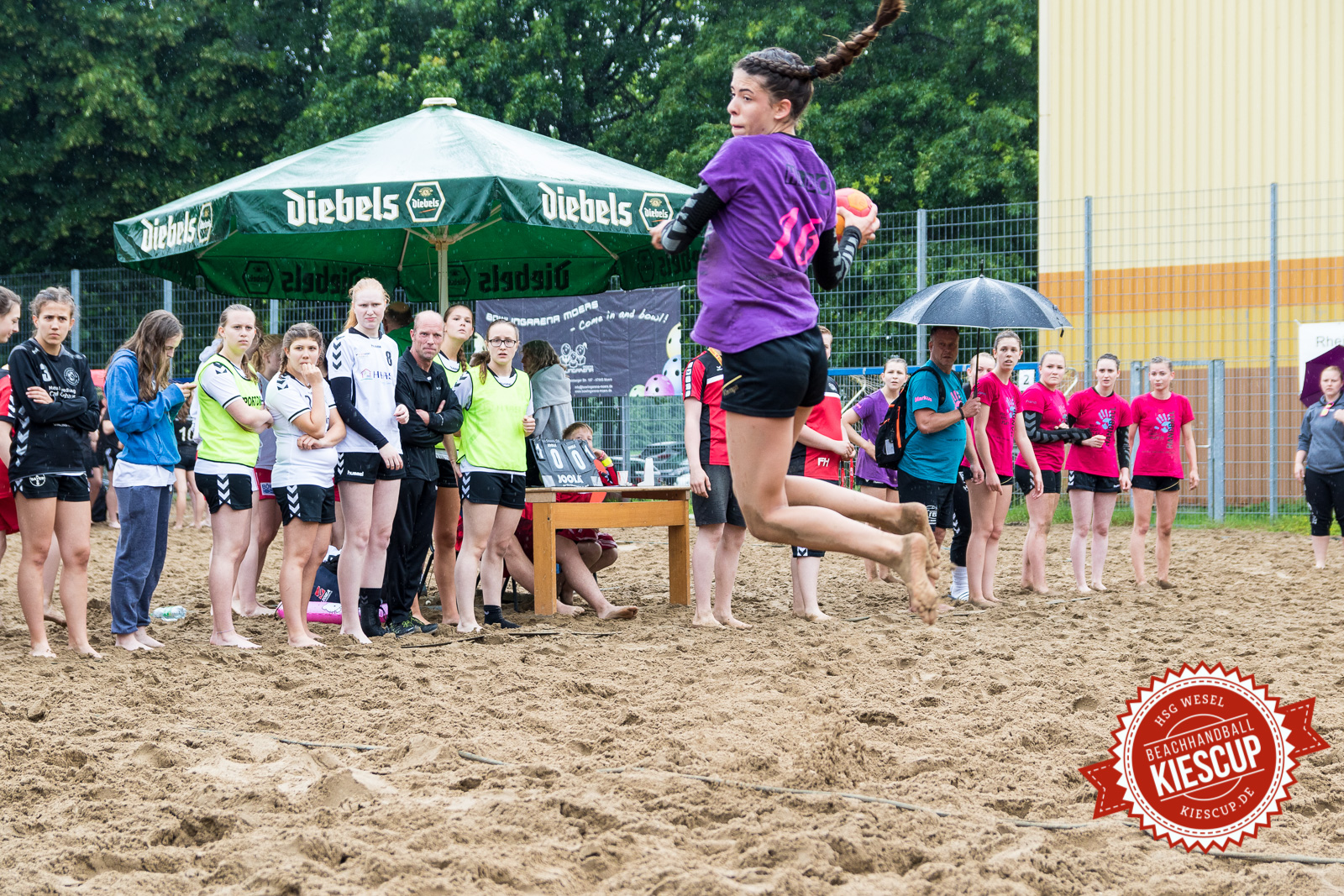 Jugend-Beachhandball - 10. Kiescup 2016 Samstag
