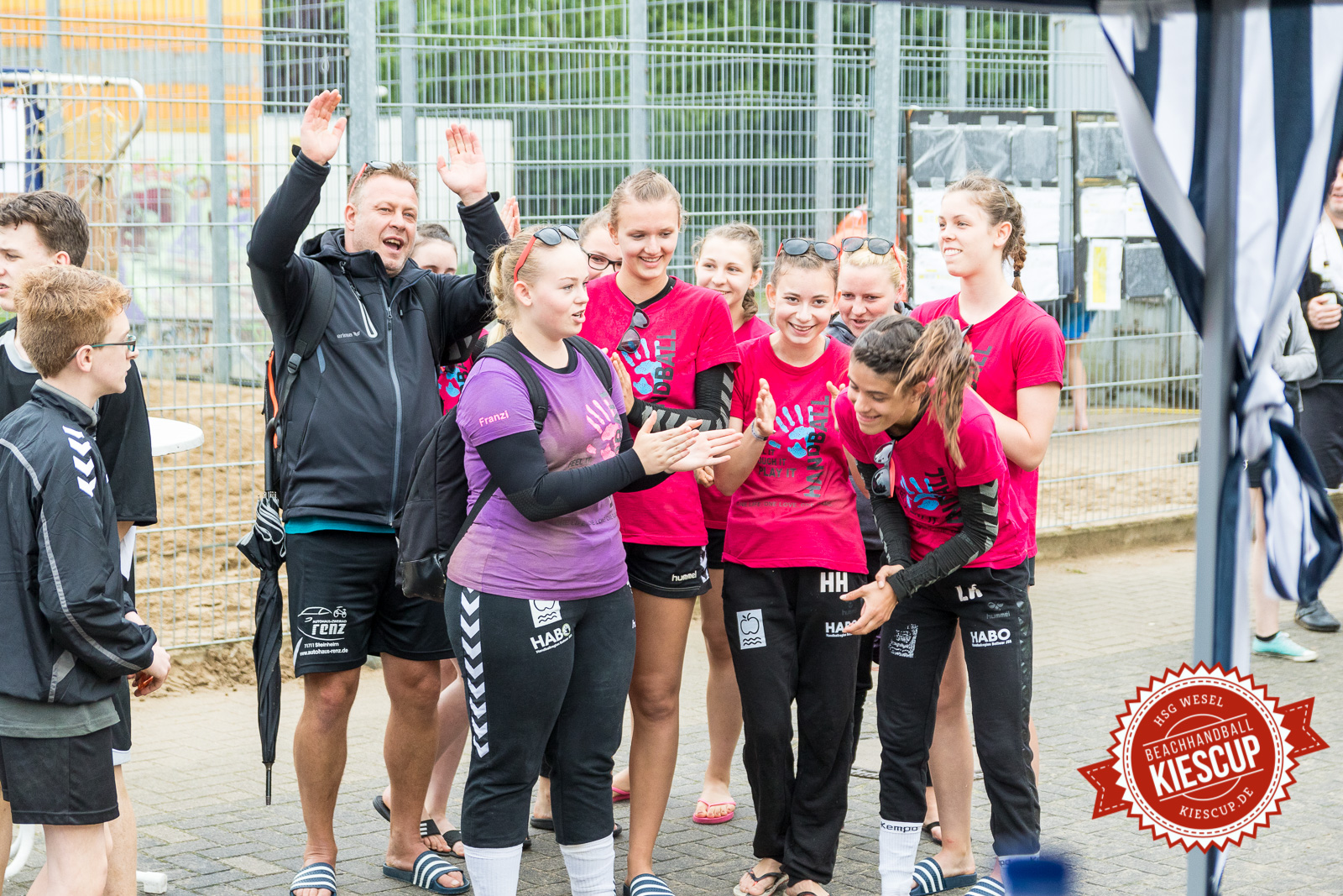 Jugend-Beachhandball - 10. Kiescup 2016 Samstag