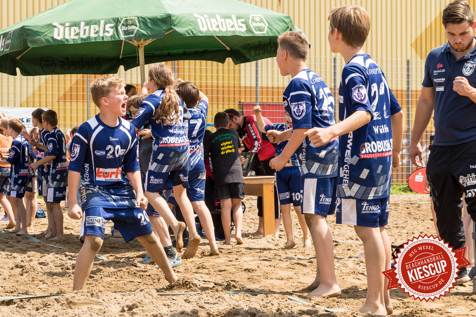 Jugend-Beachhandball - 10. Kiescup 2016 Sonntag