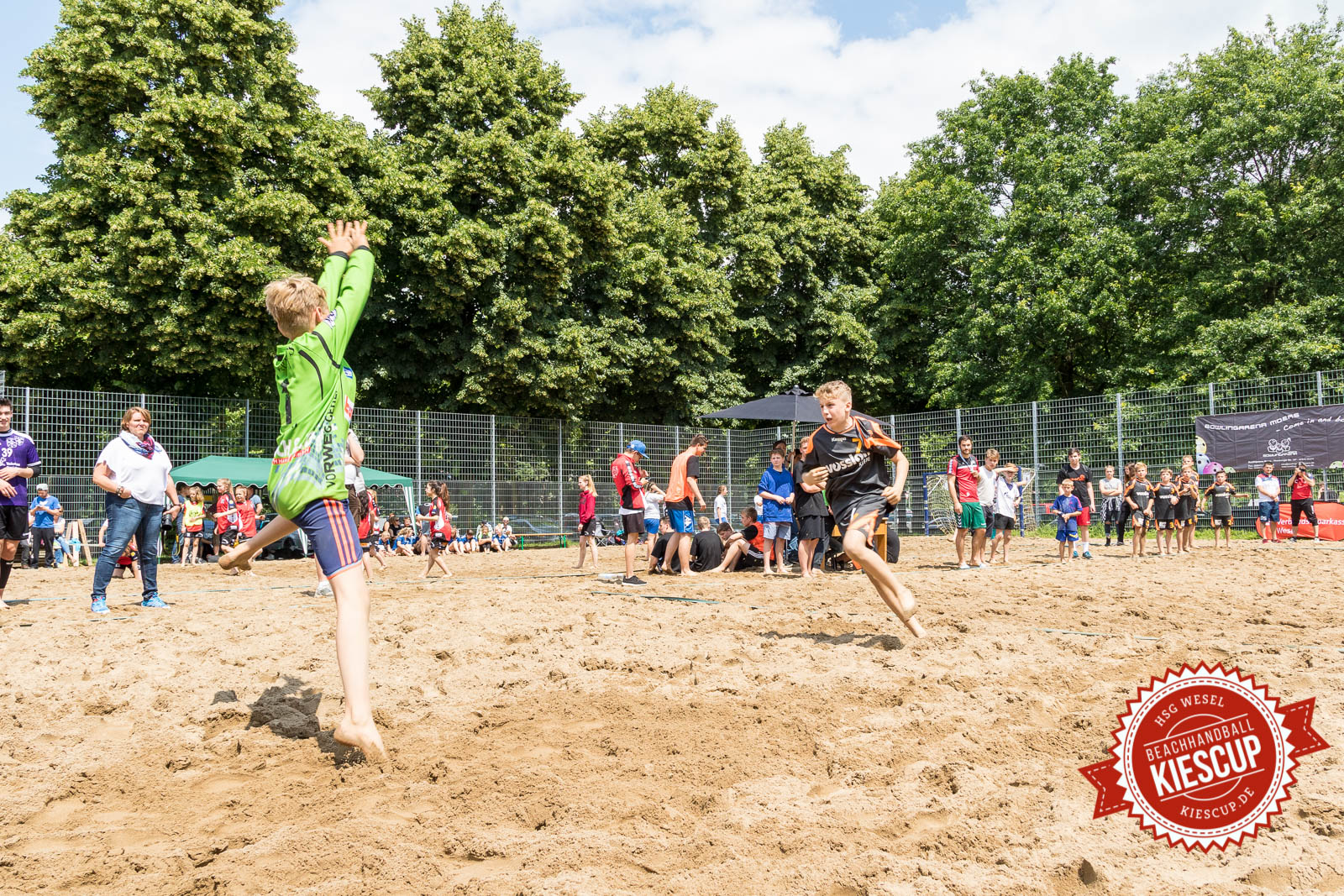 Jugend-Beachhandball - 10. Kiescup 2016 Sonntag