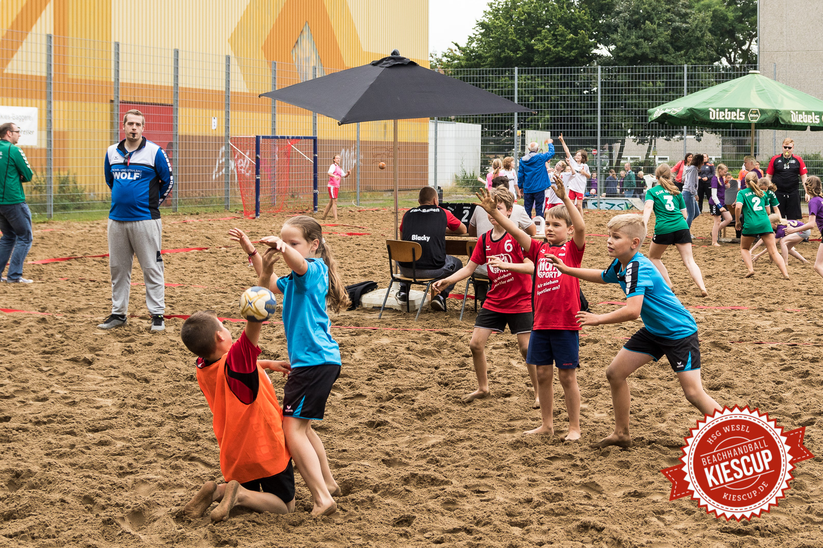 11. Kiescup - Beachhandball Wesel 2017 / Samstag