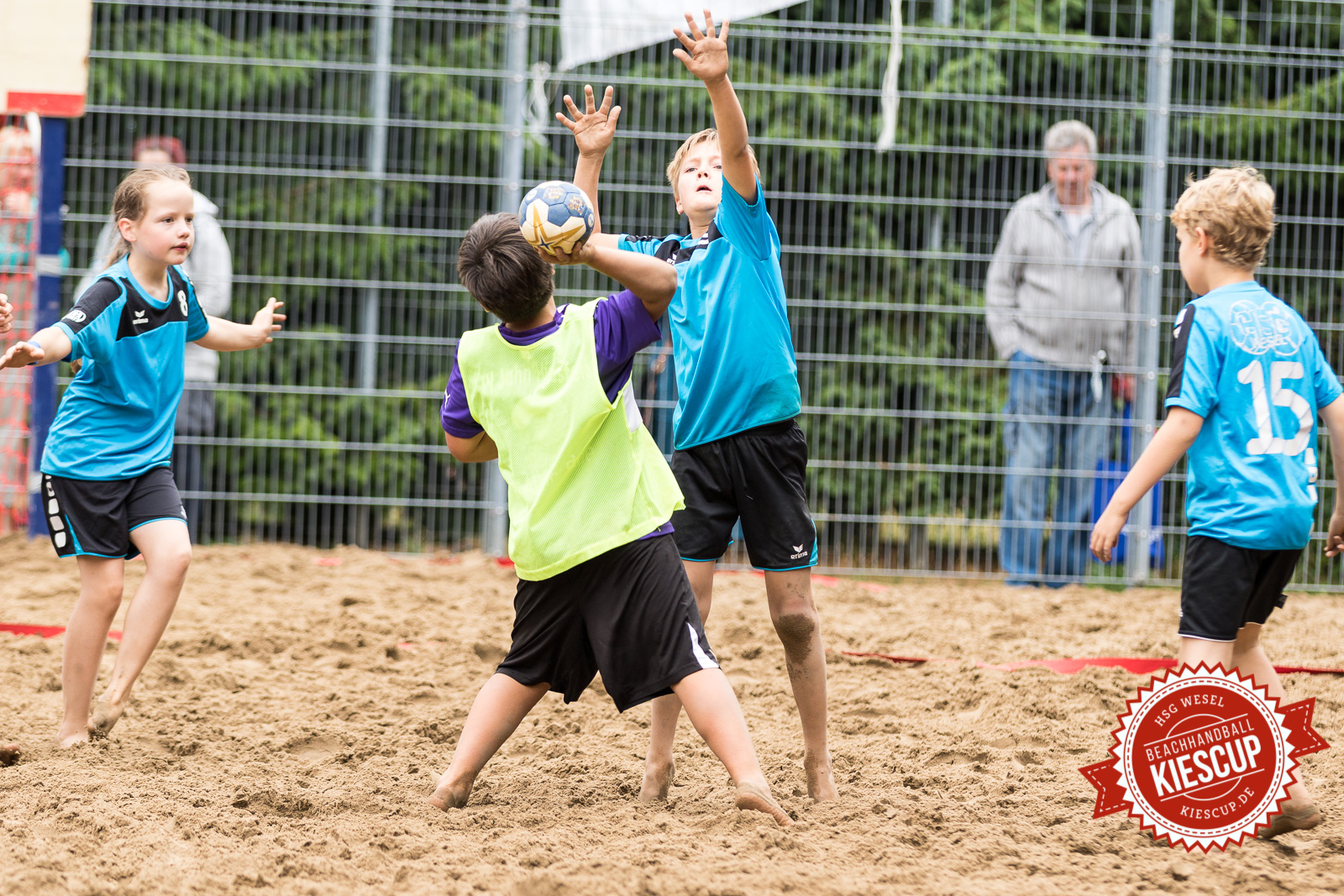 11. Kiescup - Beachhandball Wesel 2017 / Samstag