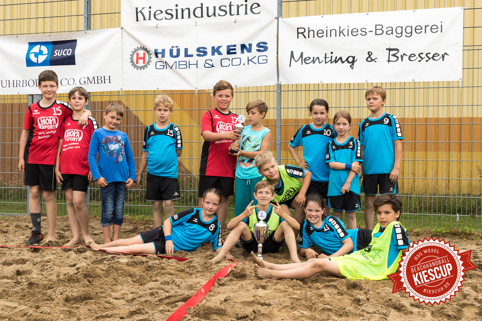 11. Kiescup - Beachhandball Wesel 2017 / Samstag