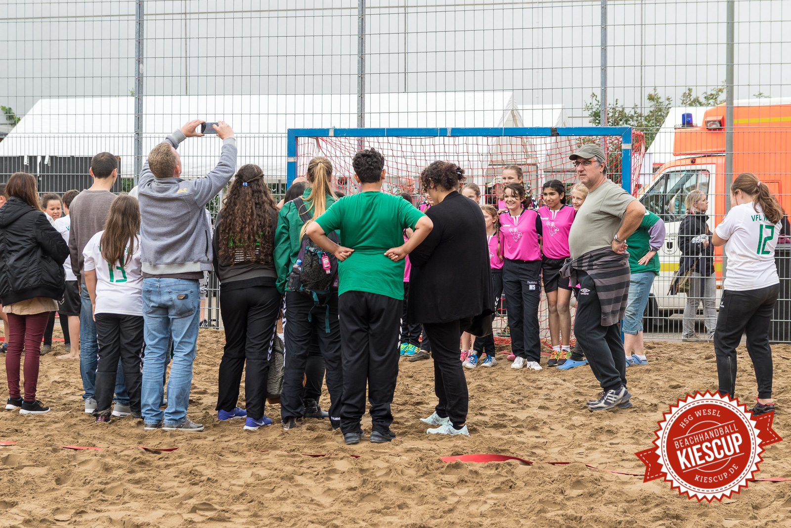 11. Kiescup - Beachhandball Wesel 2017 / Samstag