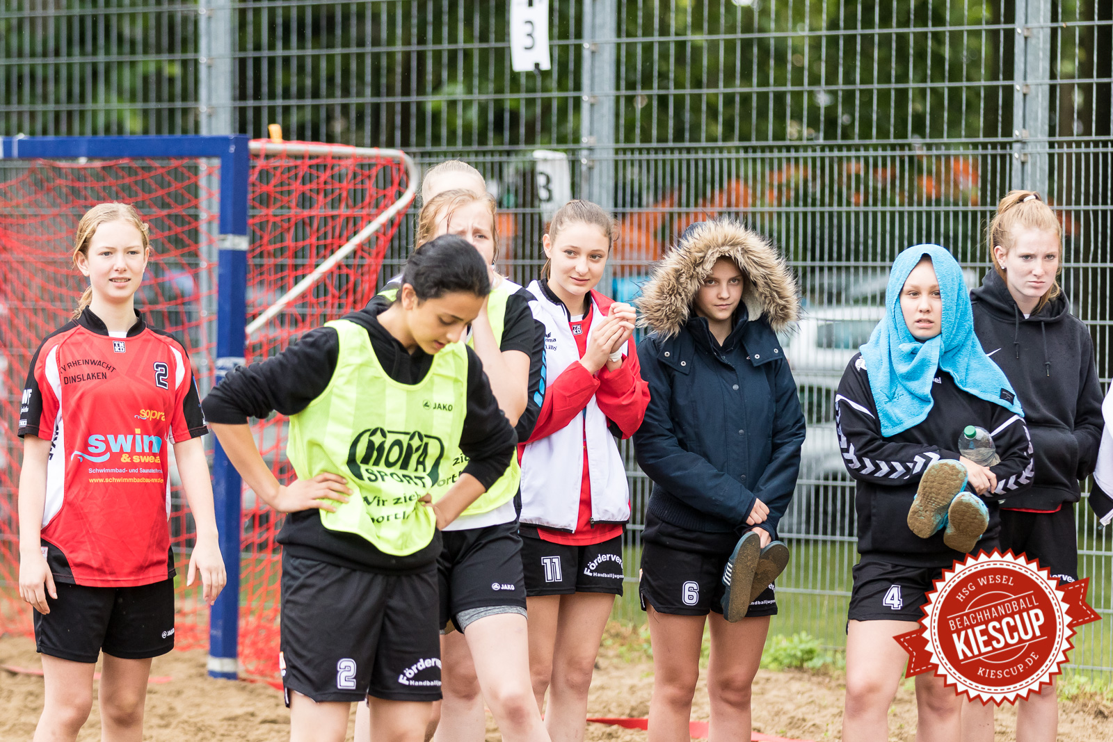 11. Kiescup - Beachhandball Wesel 2017 / Samstag