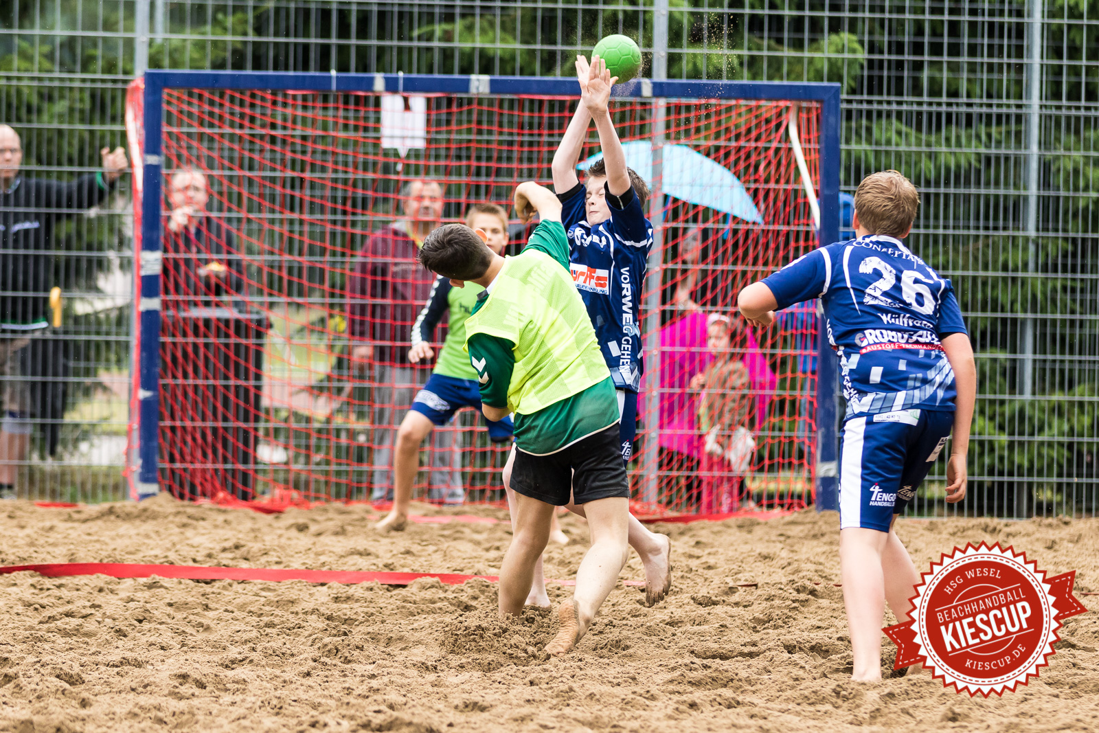 11. Kiescup - Beachhandball Wesel 2017 / Samstag