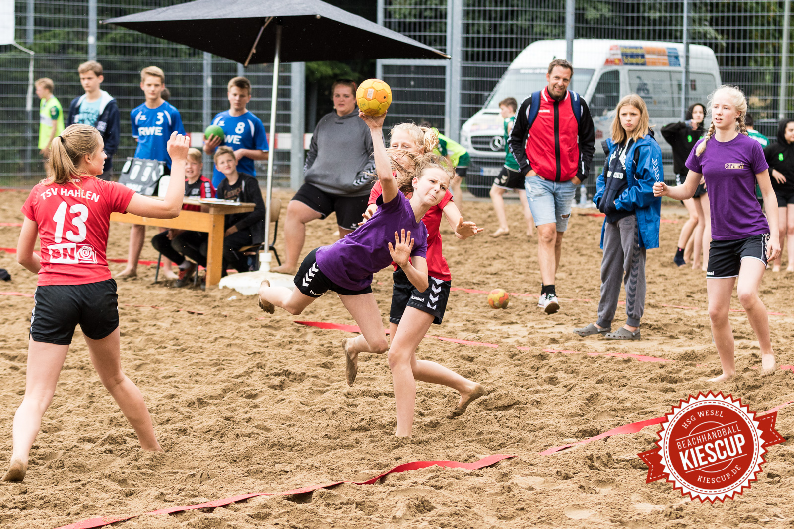 11. Kiescup - Beachhandball Wesel 2017 / Samstag
