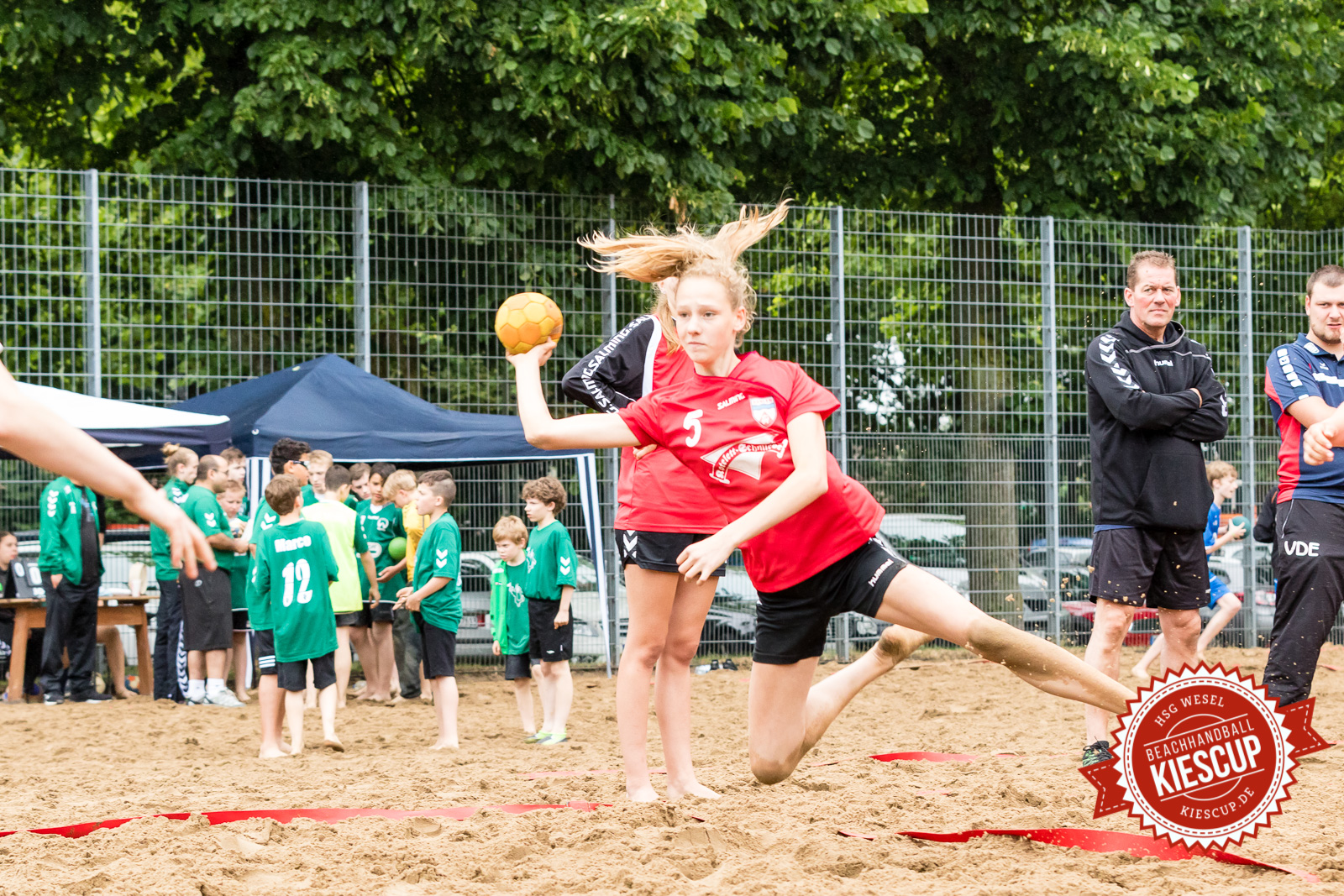 11. Kiescup - Beachhandball Wesel 2017 / Samstag