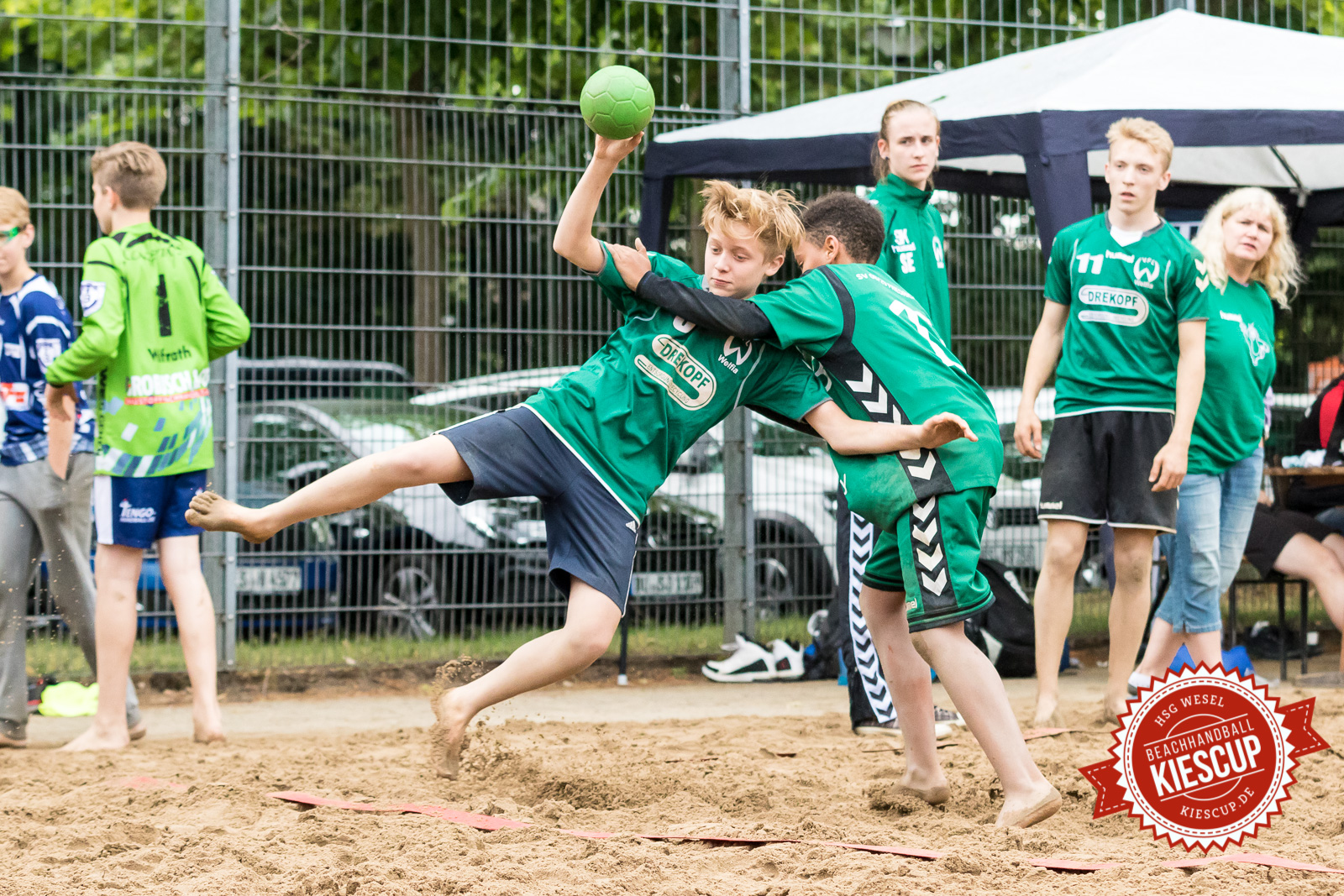 11. Kiescup - Beachhandball Wesel 2017 / Samstag