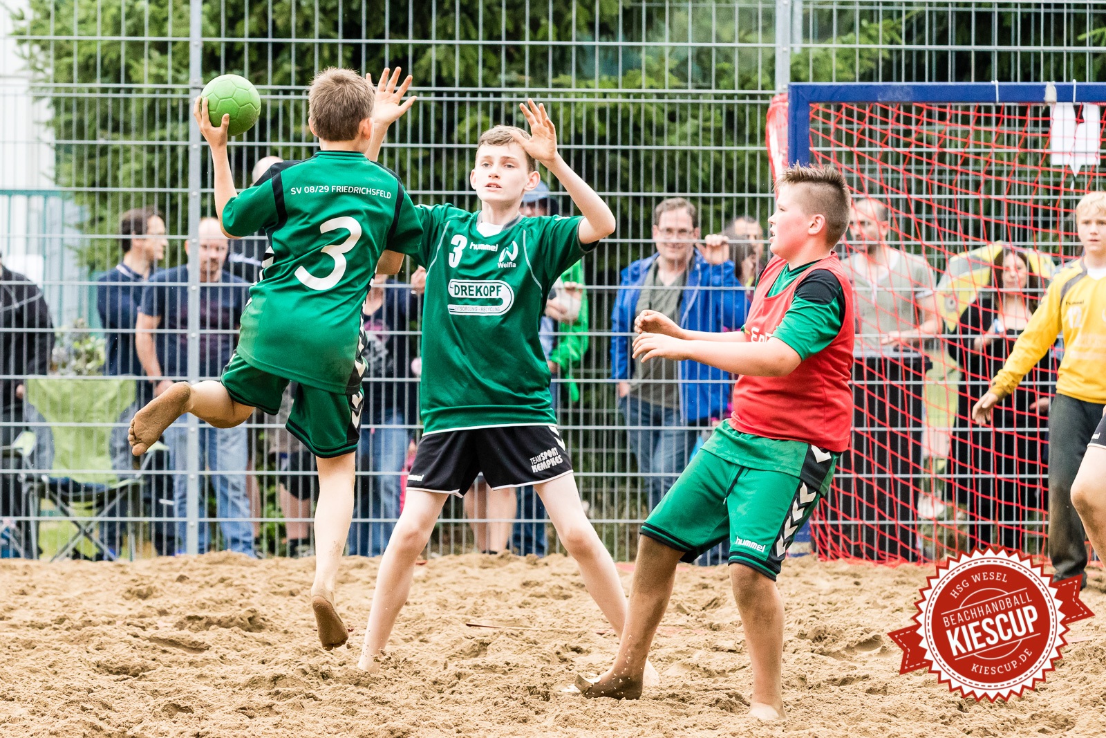 11. Kiescup - Beachhandball Wesel 2017 / Samstag