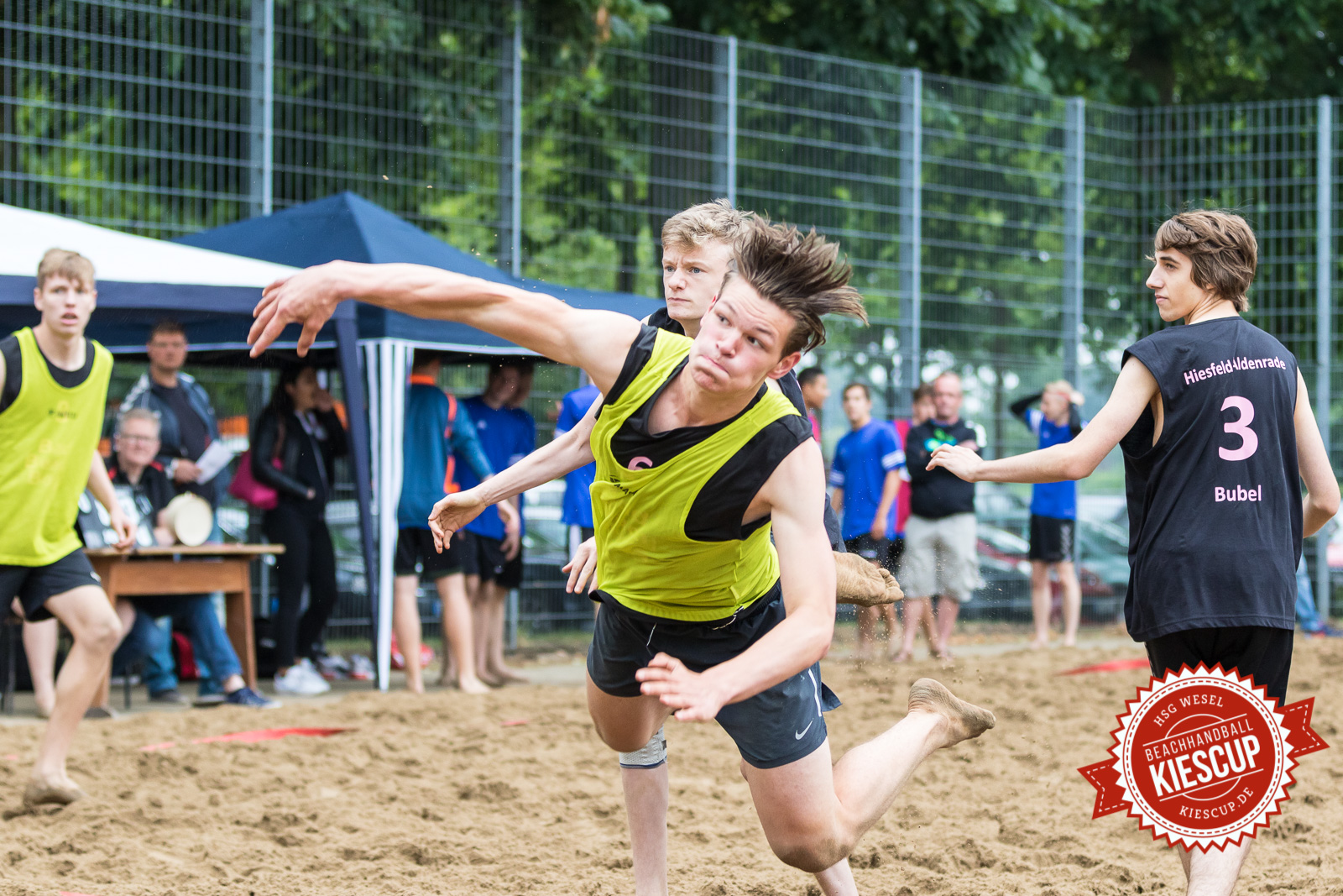 11. Kiescup - Beachhandball Wesel 2017 / Sonntag