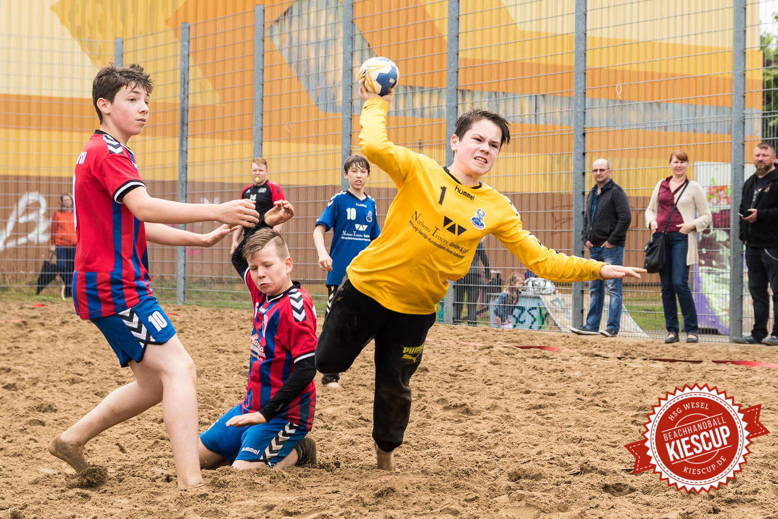 11. Kiescup - Beachhandball Wesel 2017 / Sonntag