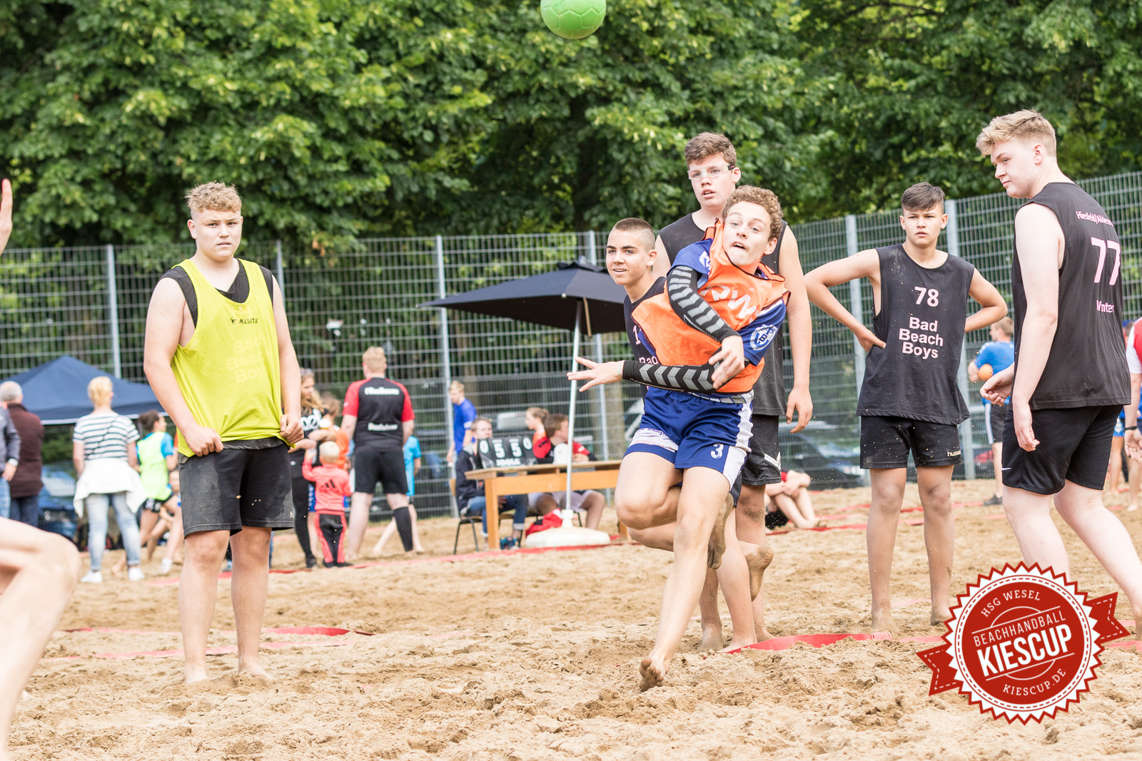 11. Kiescup - Beachhandball Wesel 2017 / Sonntag