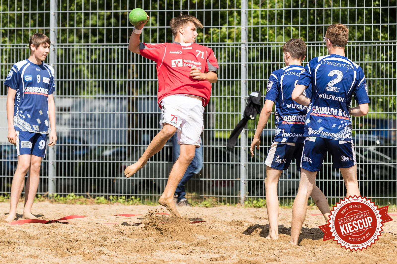 11. Kiescup - Beachhandball Wesel 2017 / Sonntag