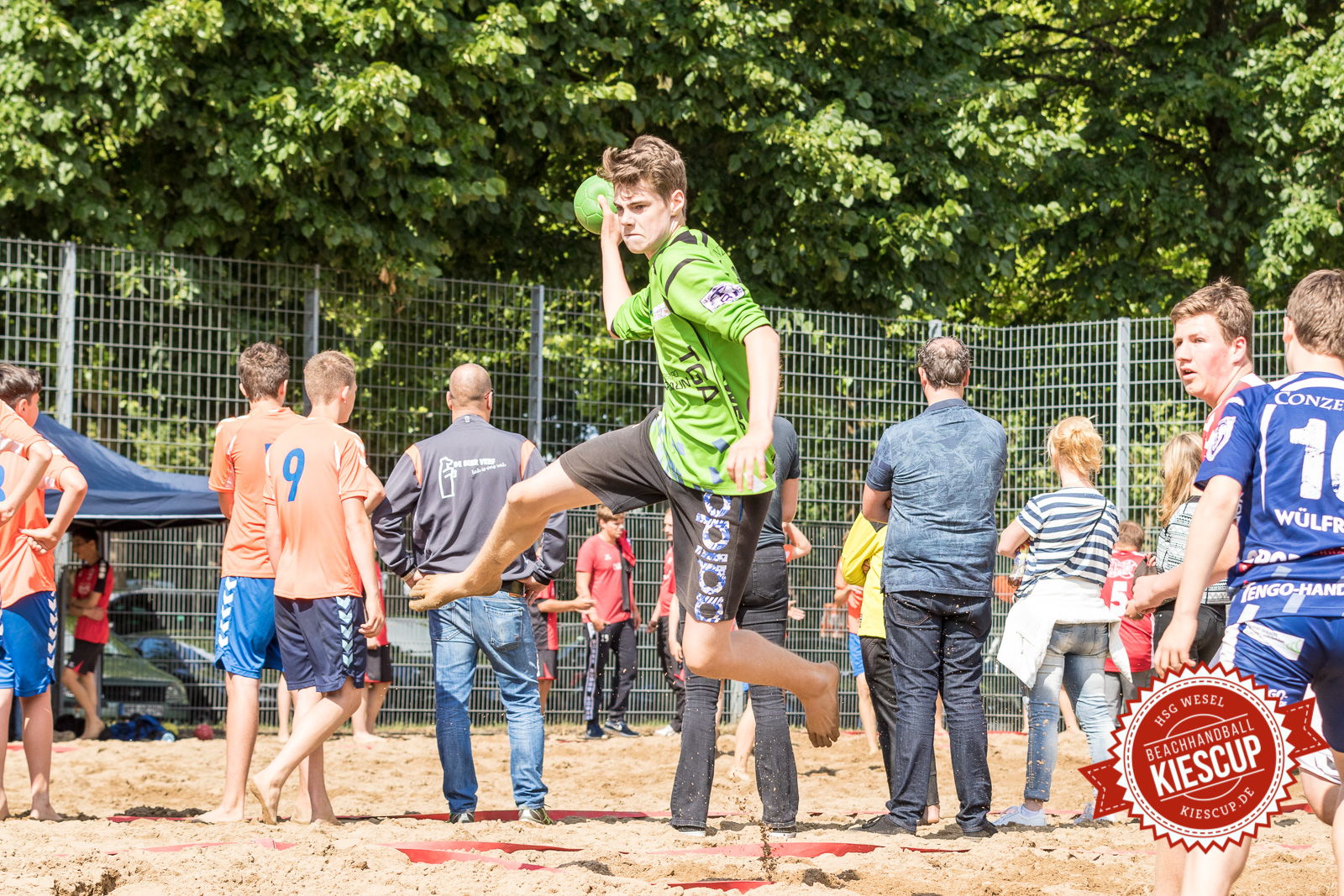 11. Kiescup - Beachhandball Wesel 2017 / Sonntag