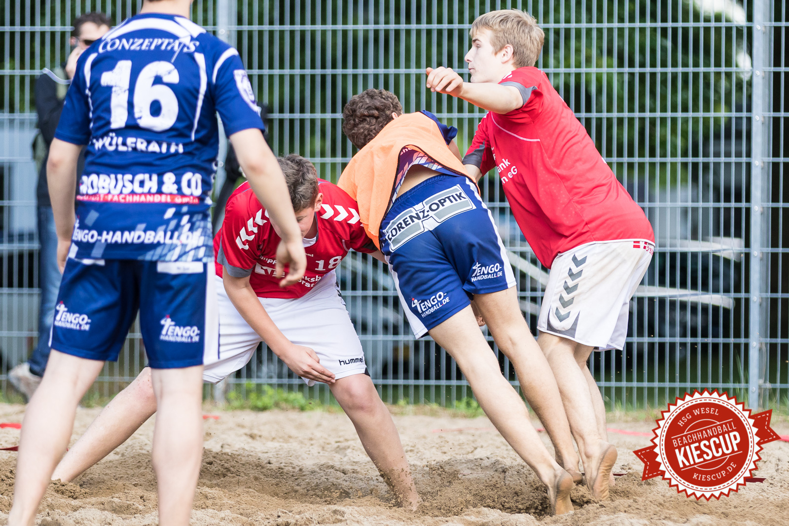 11. Kiescup - Beachhandball Wesel 2017 / Sonntag