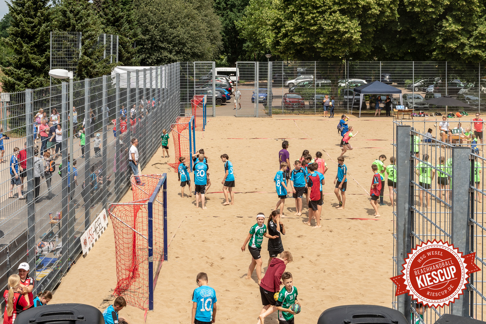 HSG Wesel - Beachhandball Samstag 12. Kiescup 2018