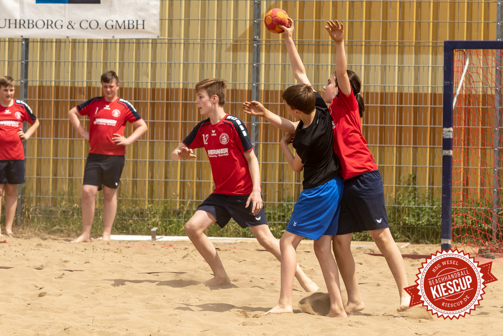 HSG Wesel - Beachhandball Samstag 12. Kiescup 2018