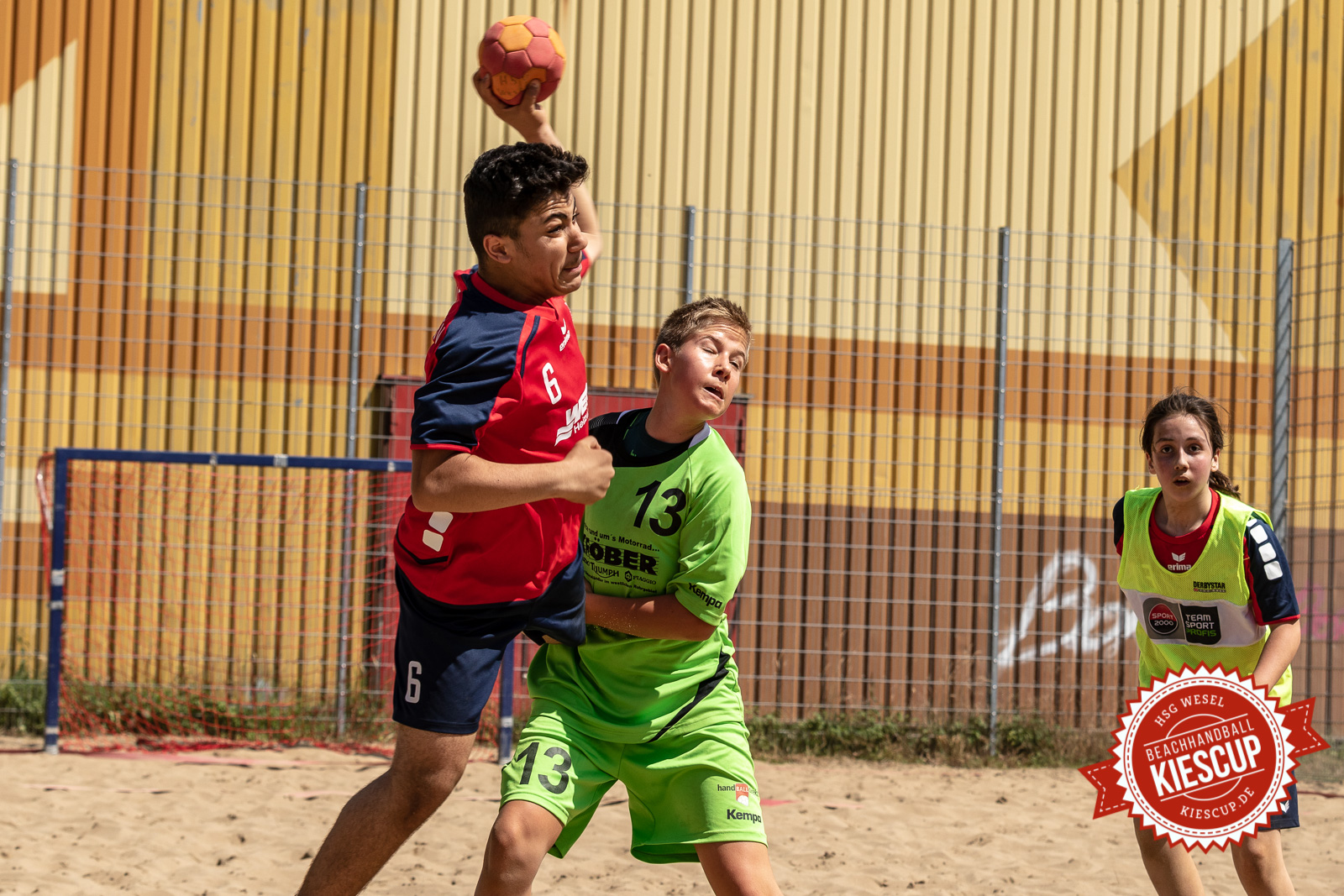 HSG Wesel - Beachhandball Samstag 12. Kiescup 2018