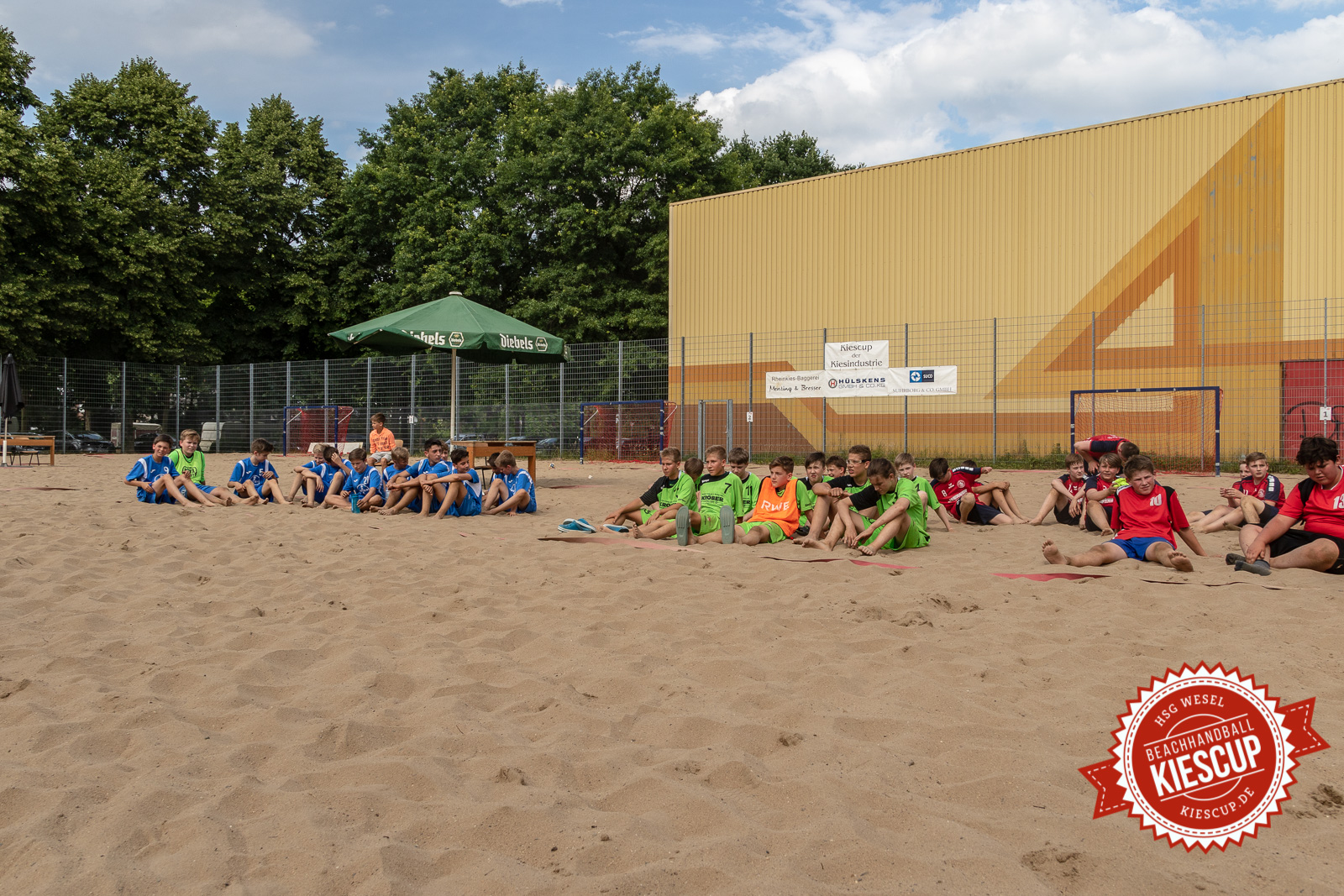 HSG Wesel - Beachhandball Samstag 12. Kiescup 2018