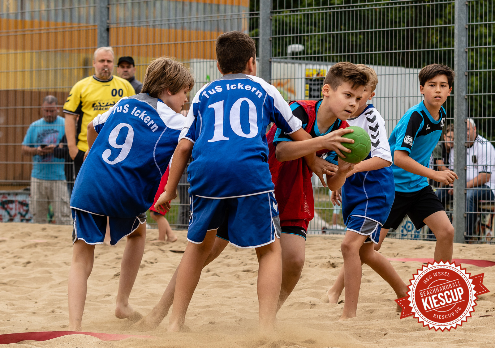 HSG Wesel - Beachhandball Sonntag 12. Kiescup 2018
