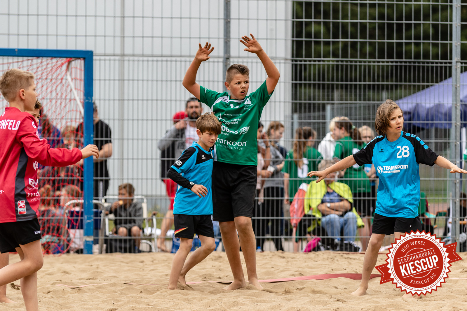 HSG Wesel - Beachhandball Sonntag 12. Kiescup 2018