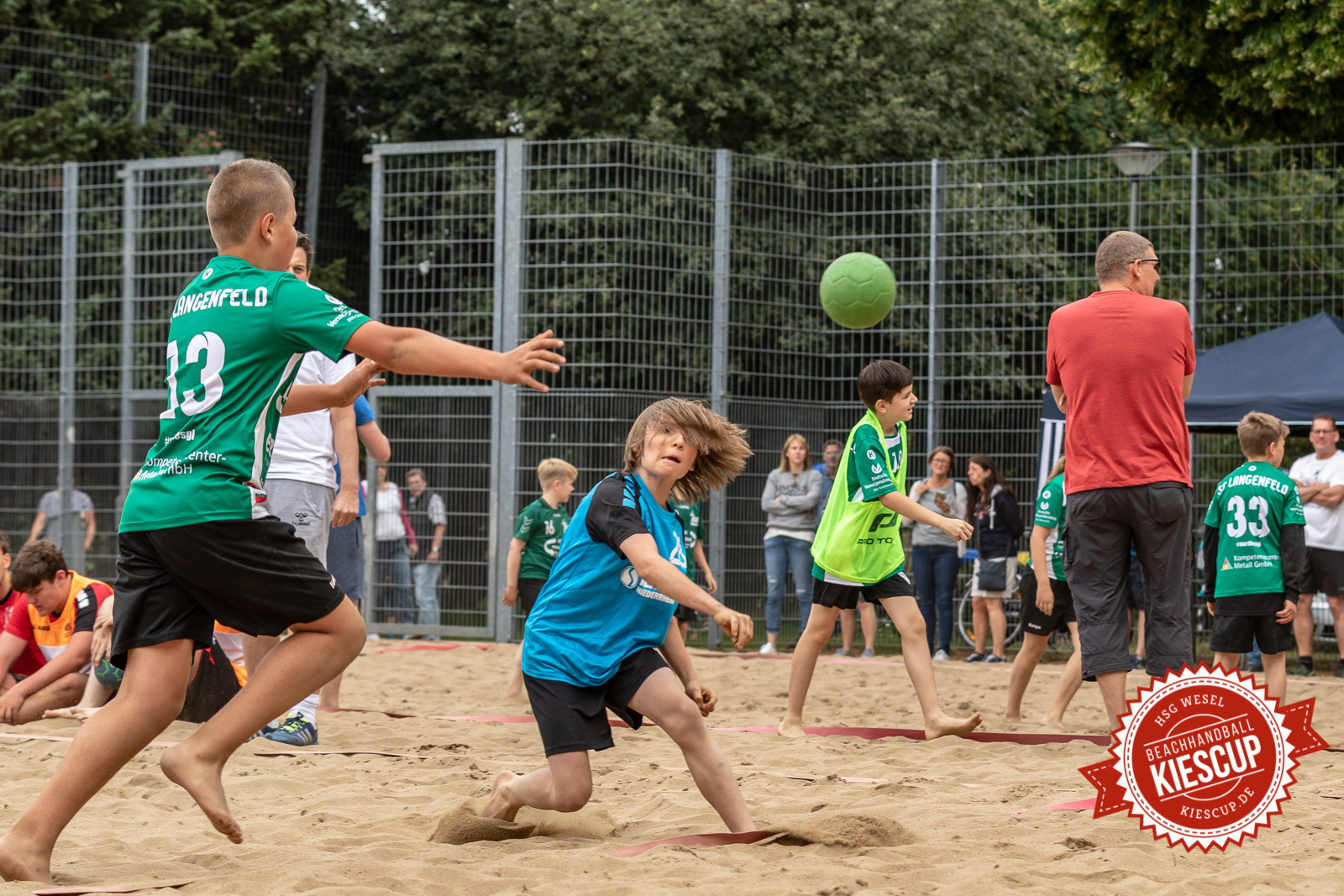 HSG Wesel - Beachhandball Sonntag 12. Kiescup 2018