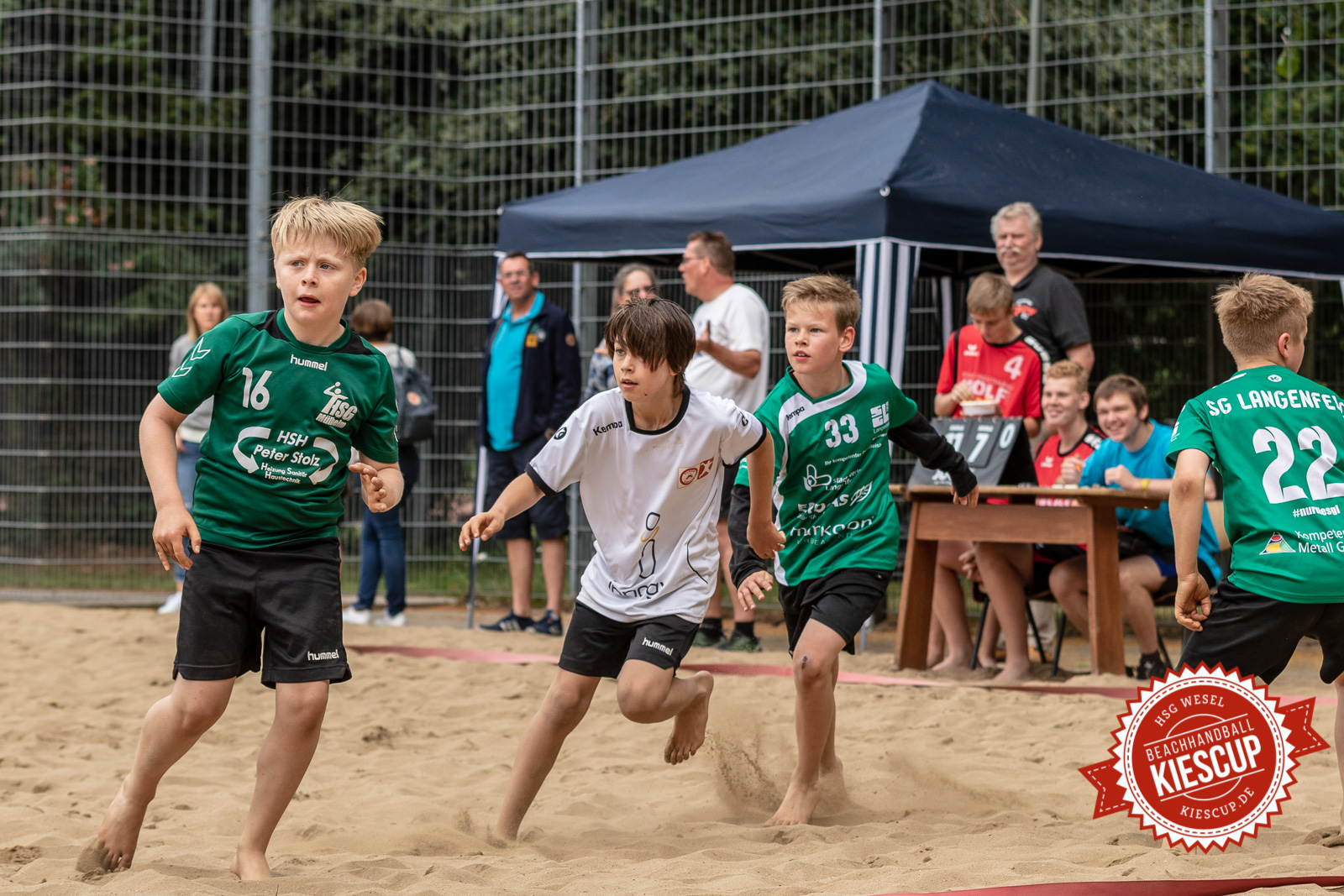 HSG Wesel - Beachhandball Sonntag 12. Kiescup 2018