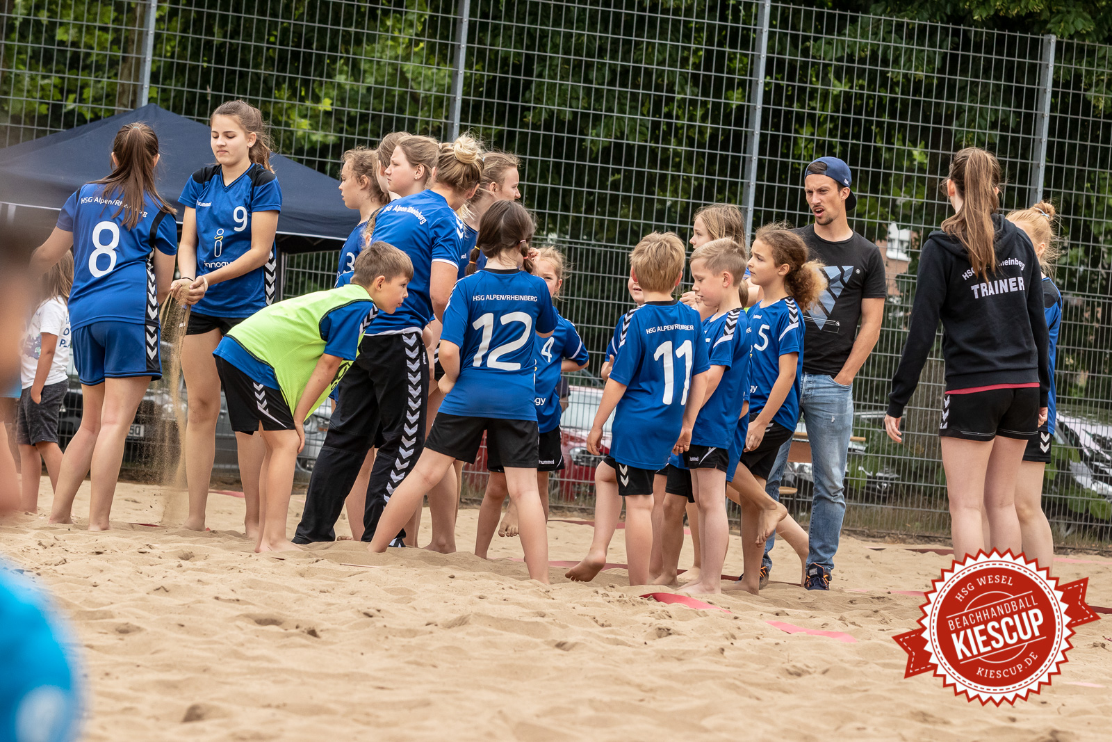 HSG Wesel - Beachhandball Sonntag 12. Kiescup 2018
