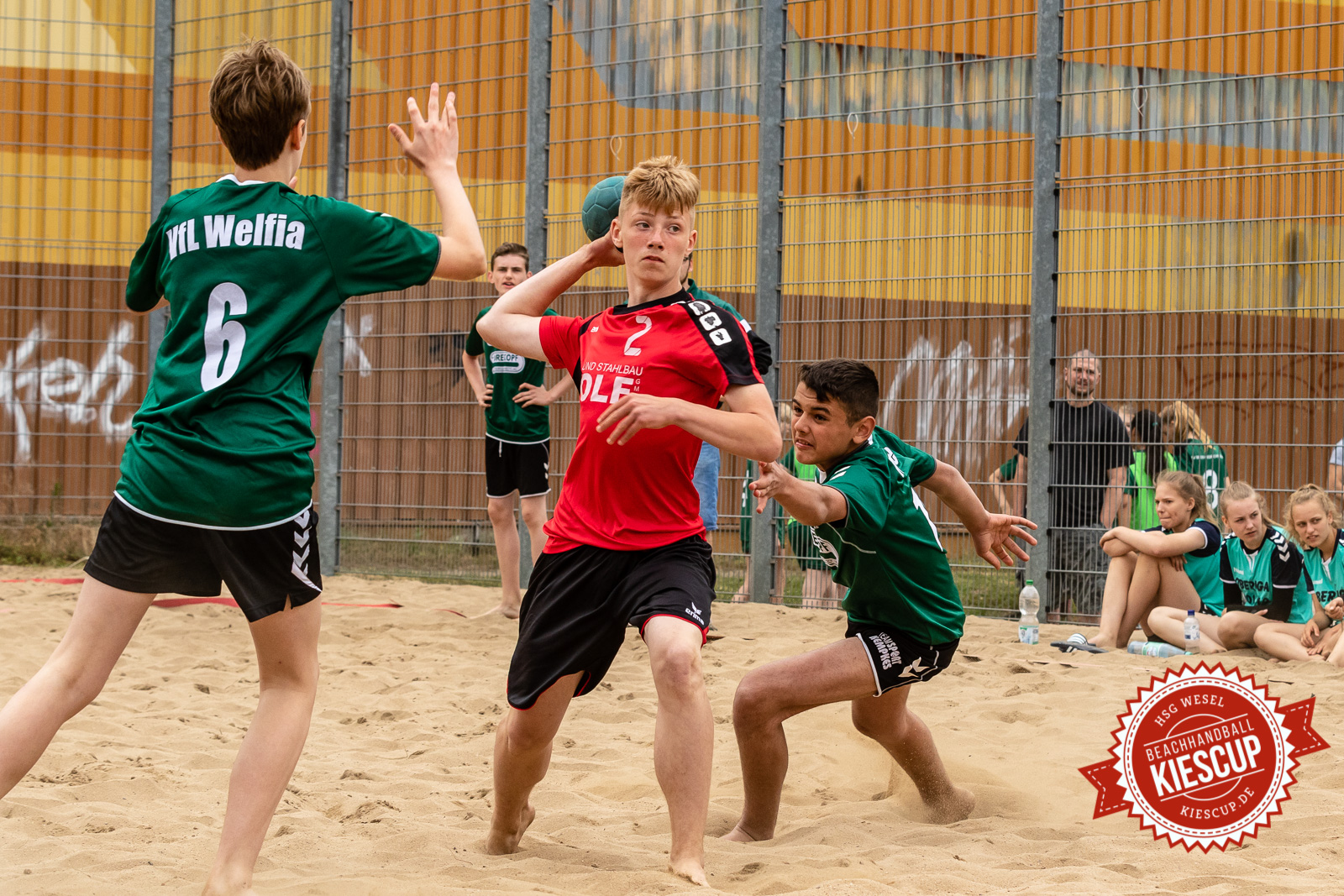 HSG Wesel - Beachhandball Sonntag 12. Kiescup 2018