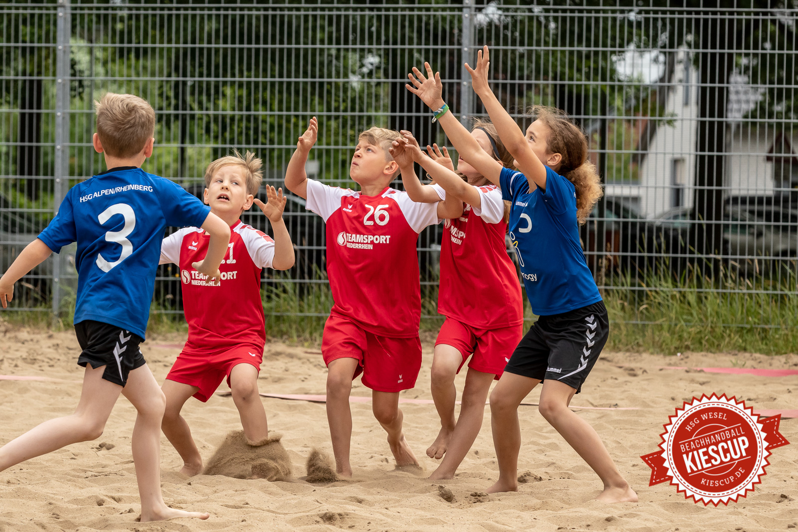 HSG Wesel - Beachhandball Sonntag 12. Kiescup 2018
