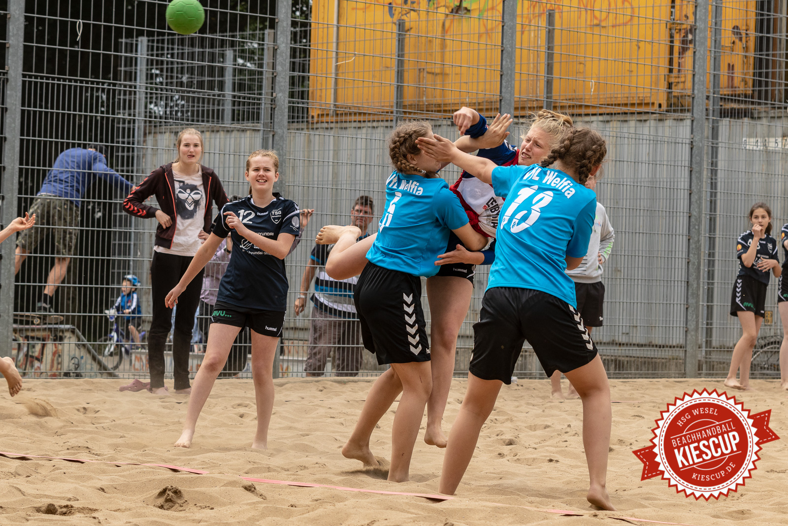 HSG Wesel - Beachhandball Sonntag 12. Kiescup 2018