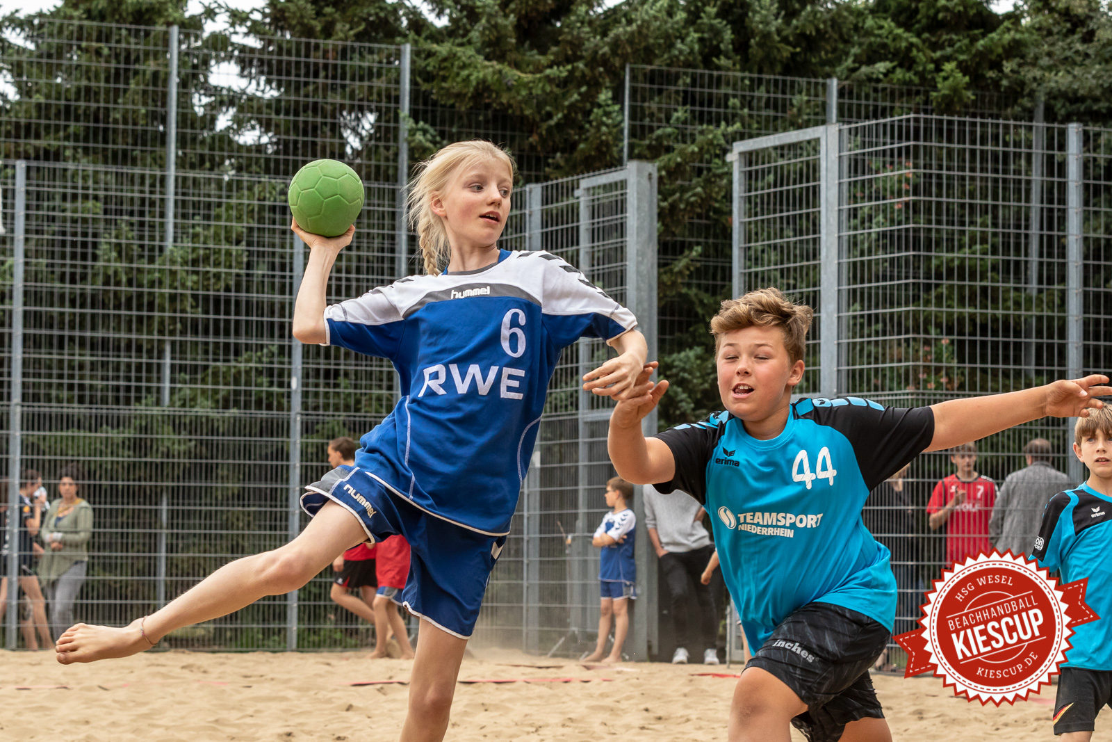 HSG Wesel - Beachhandball Sonntag 12. Kiescup 2018