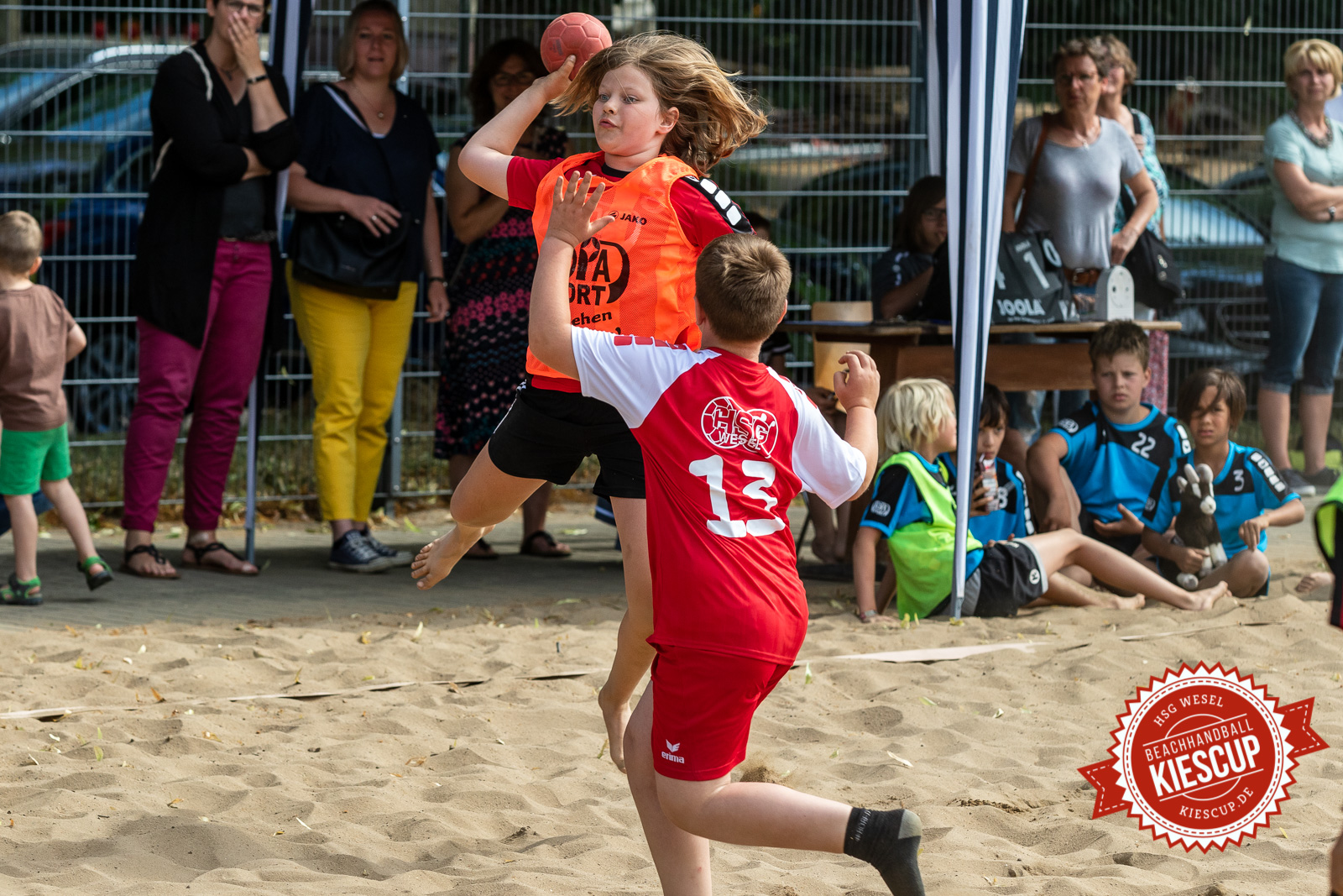 HSG Wesel - Beachhandball Samstag 13. Kiescup 2019