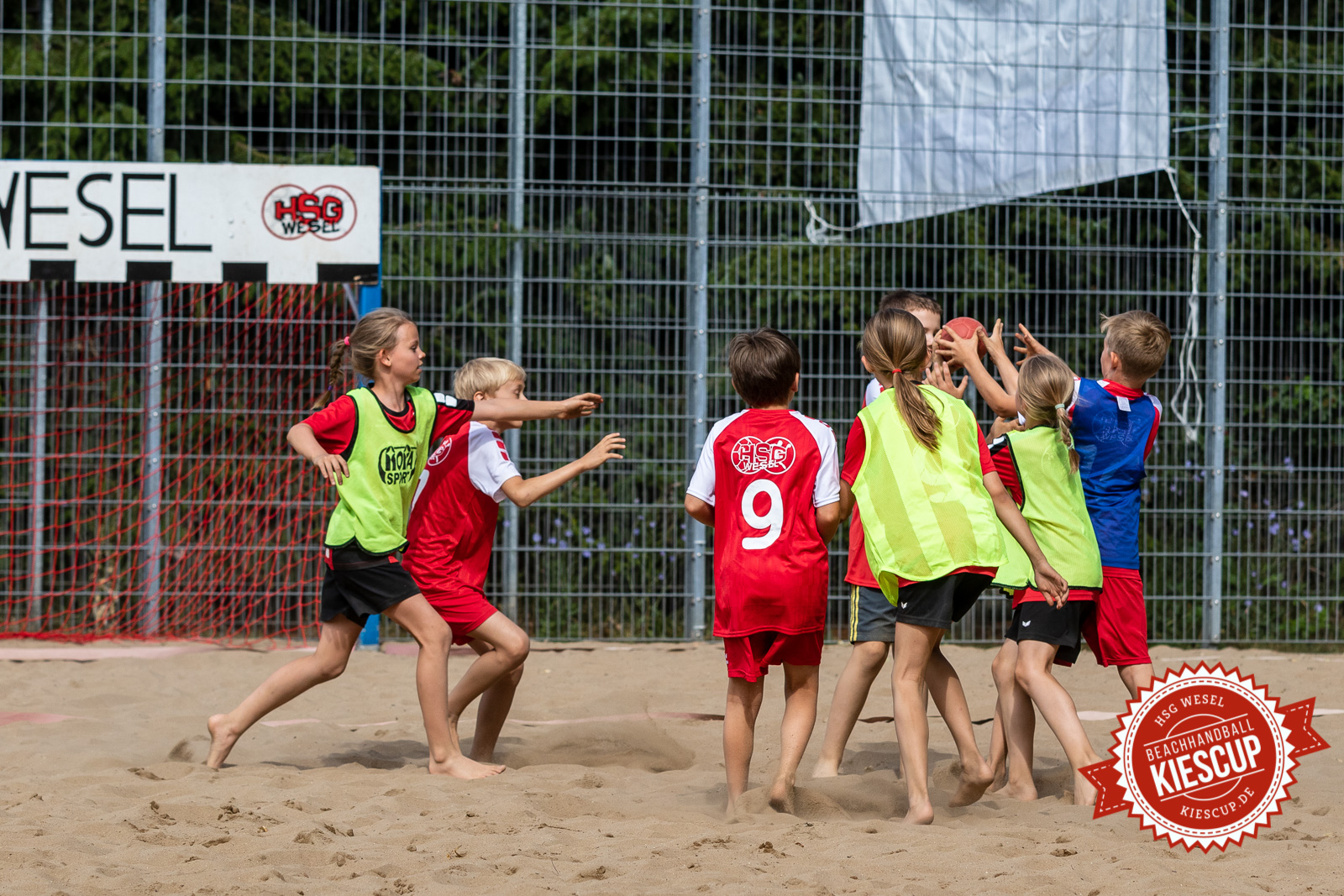 HSG Wesel - Beachhandball Samstag 13. Kiescup 2019